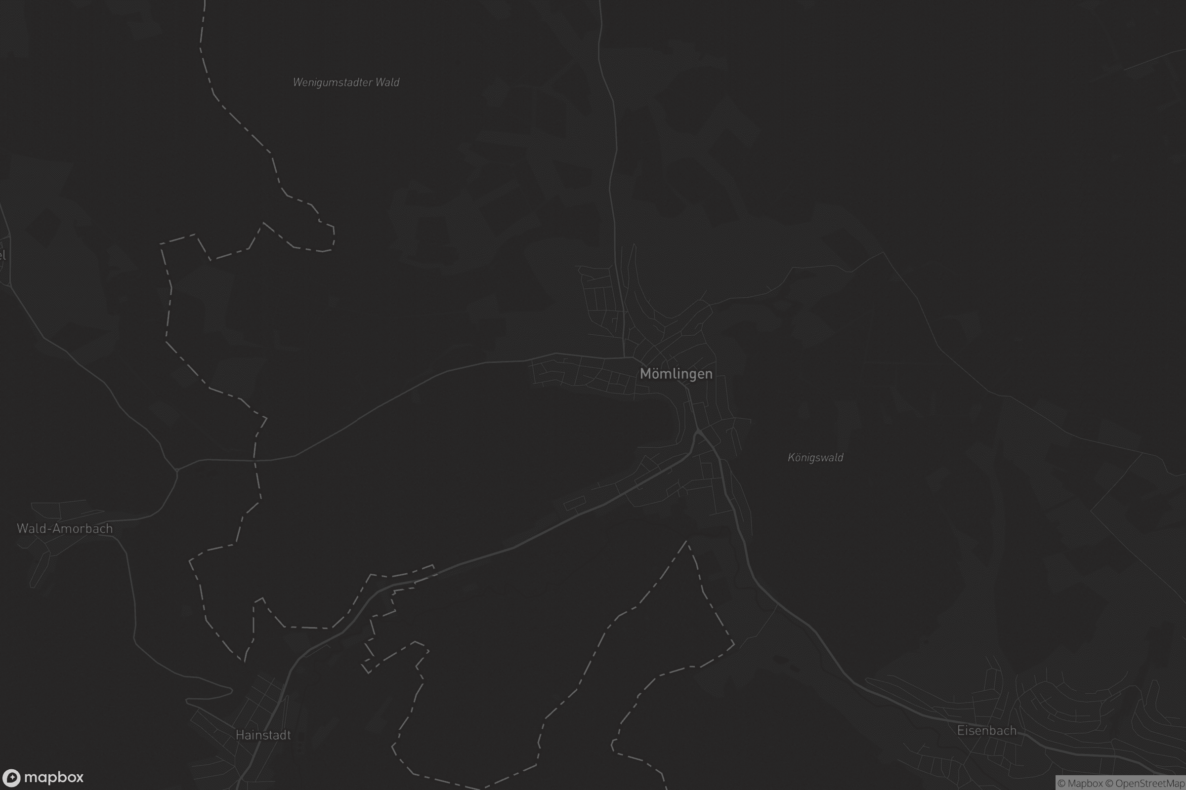 Karte von Mömlingen