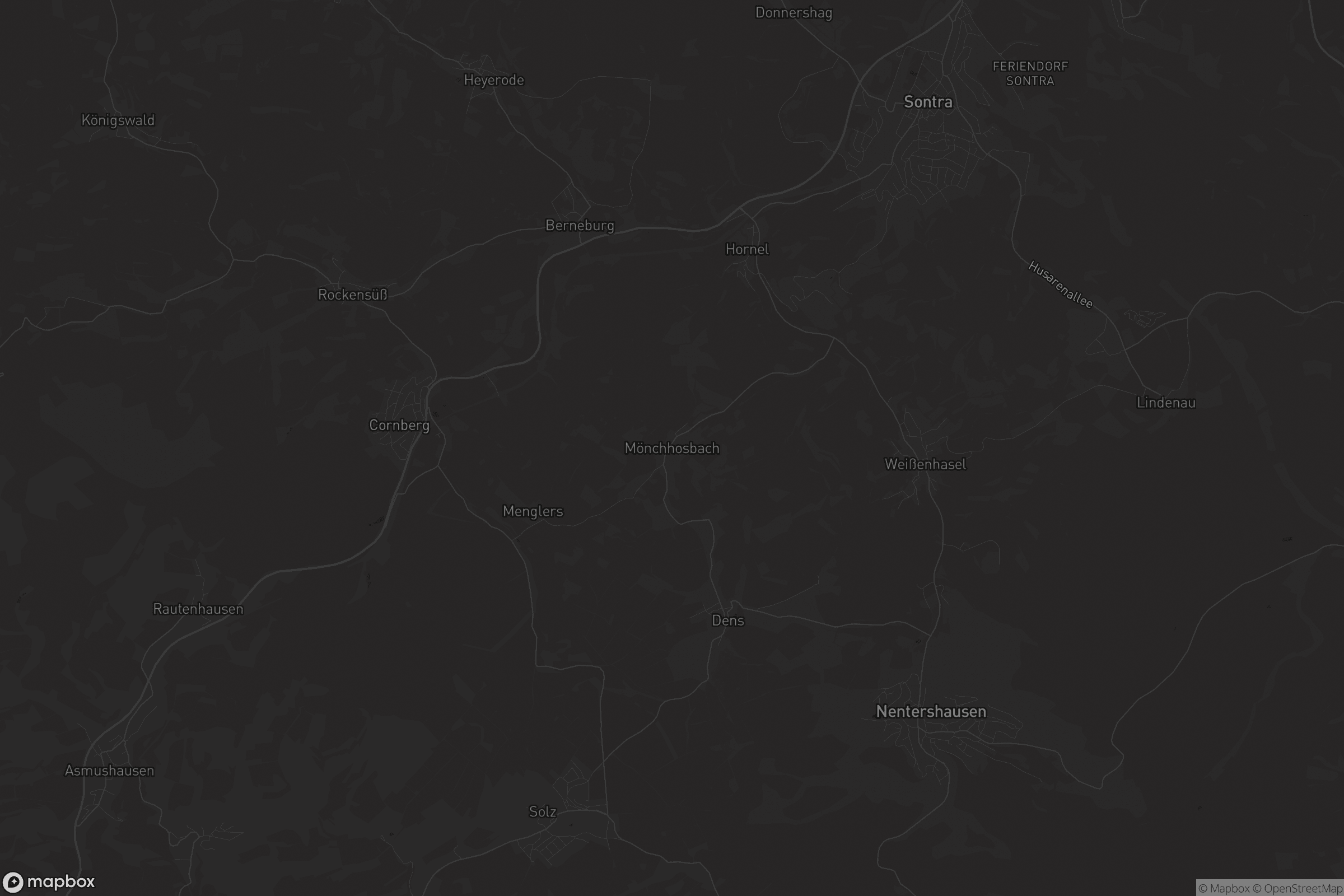 Karte von Mönchhosbach