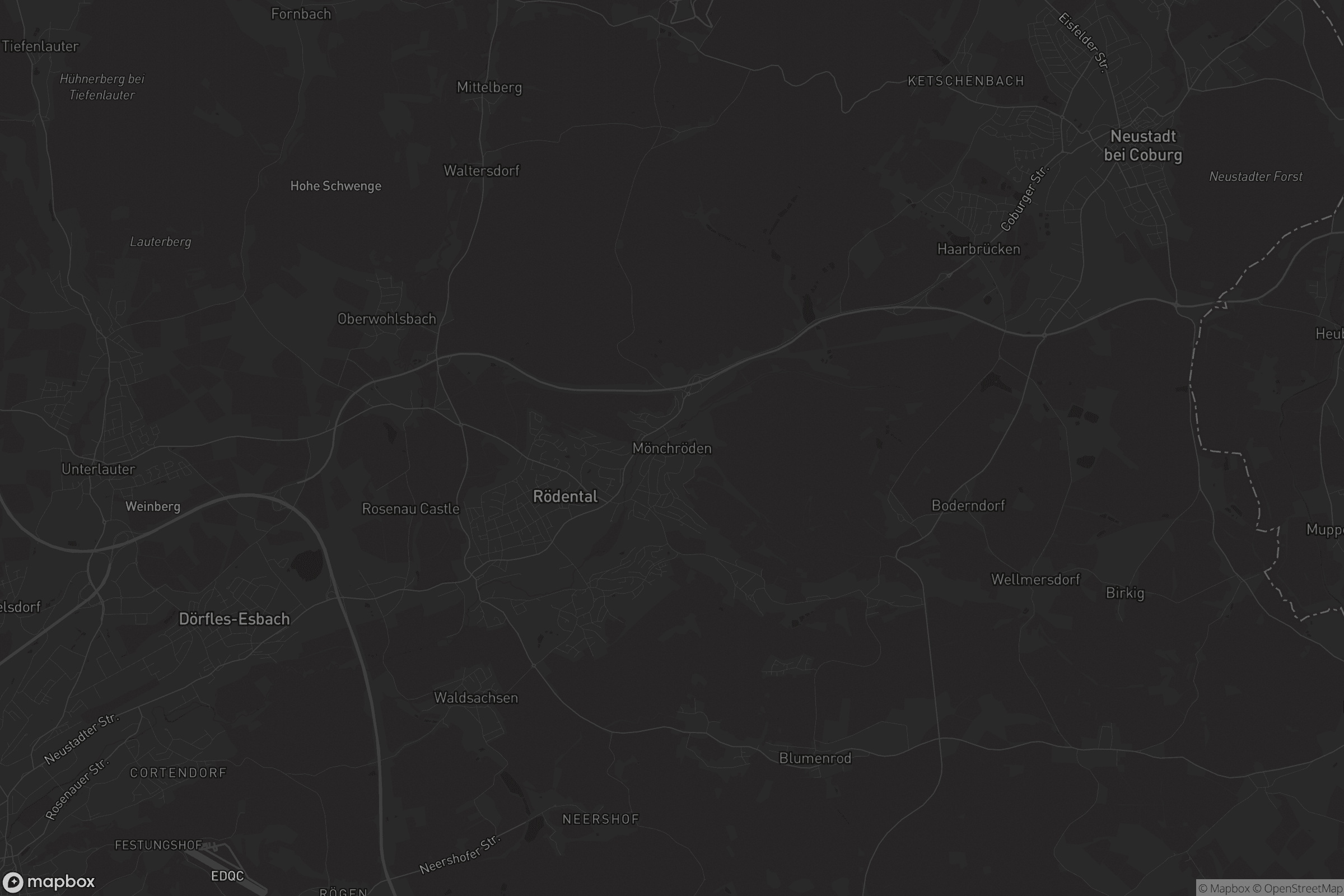 Karte von Mönchröden