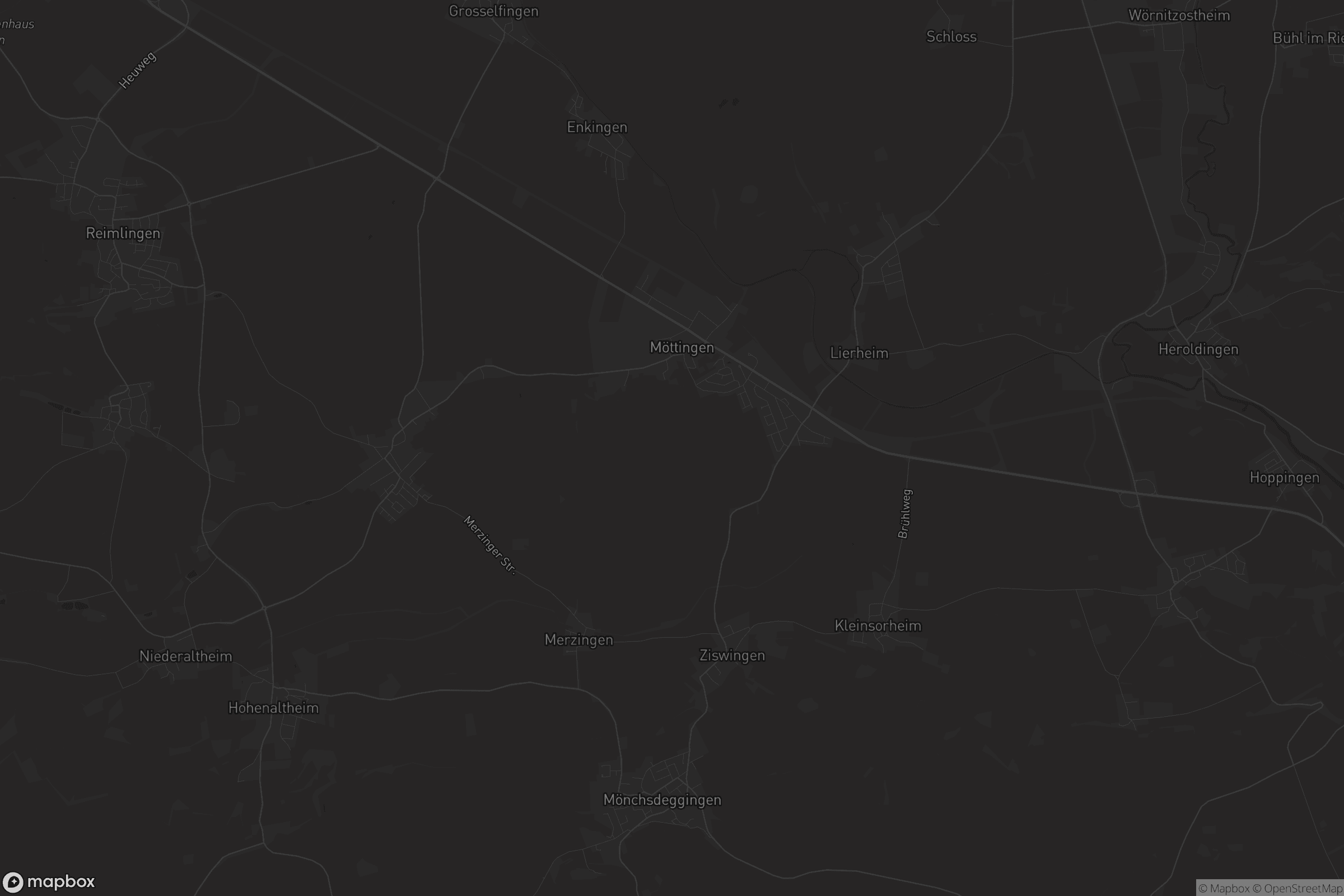 Karte von Möttingen