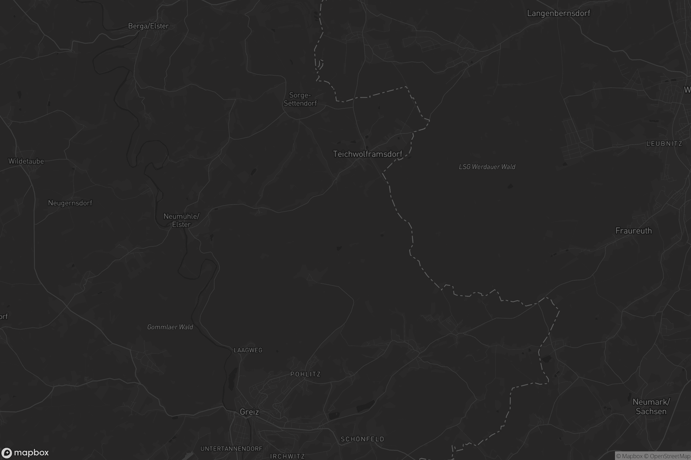Karte von Mohlsdorf-Teichwolframsdorf