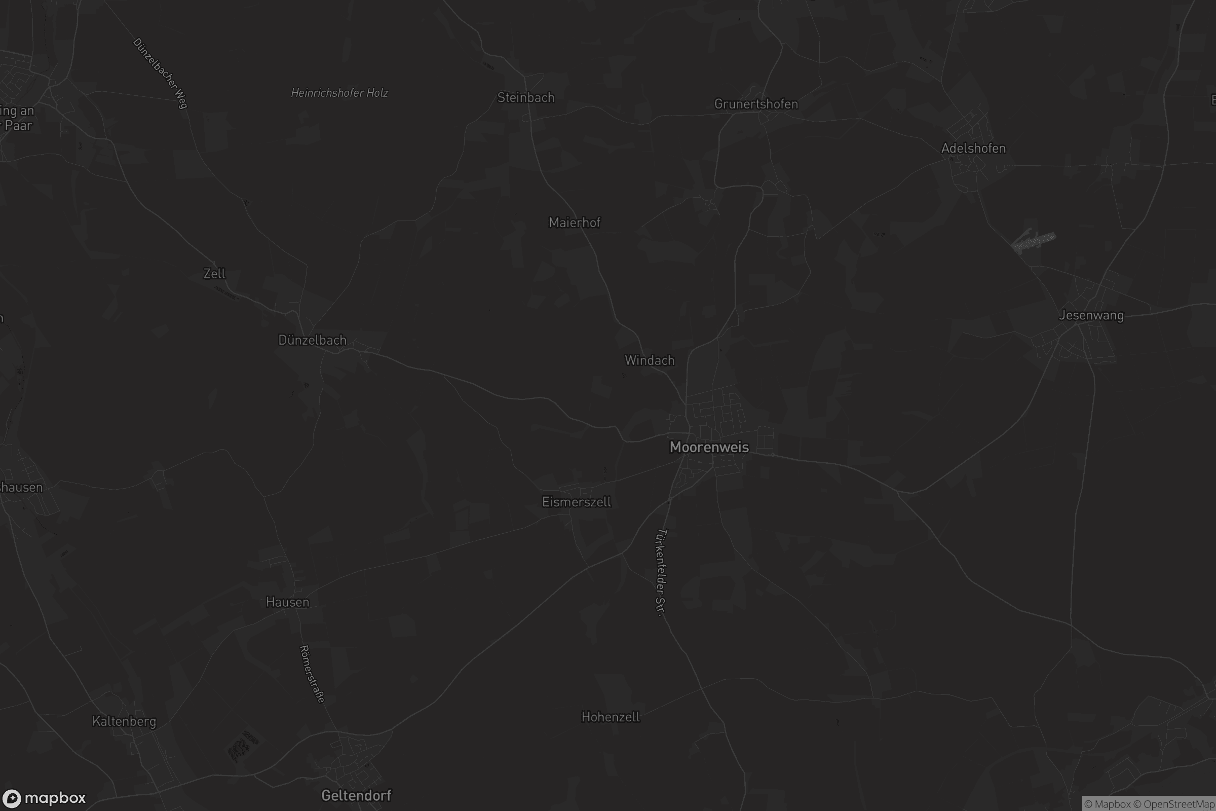 Karte von Moorenweis