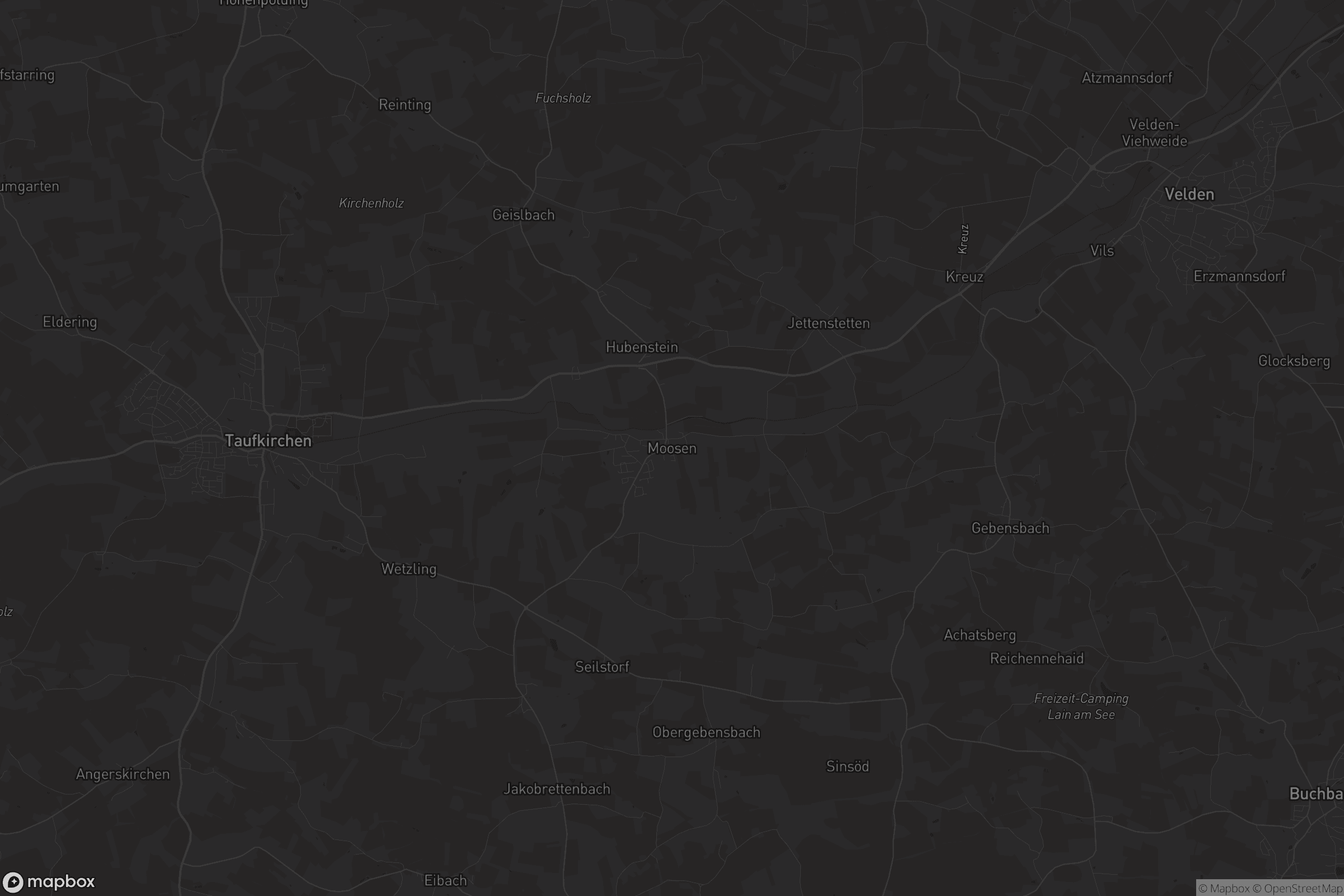 Karte von Moosen (Vils)