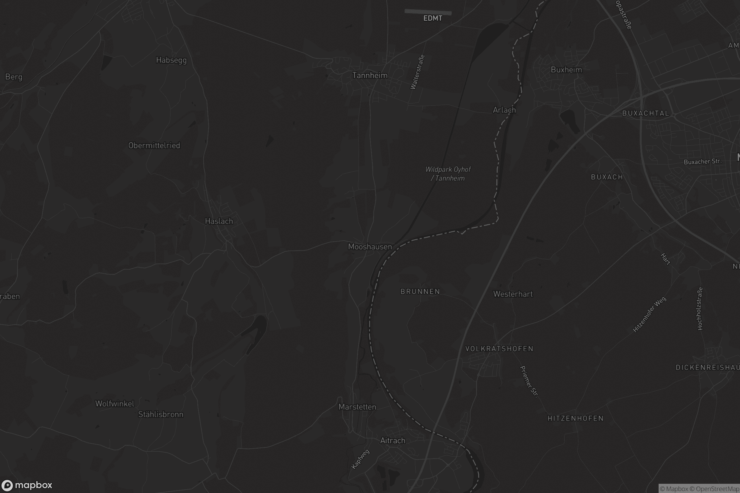 Karte von Mooshausen