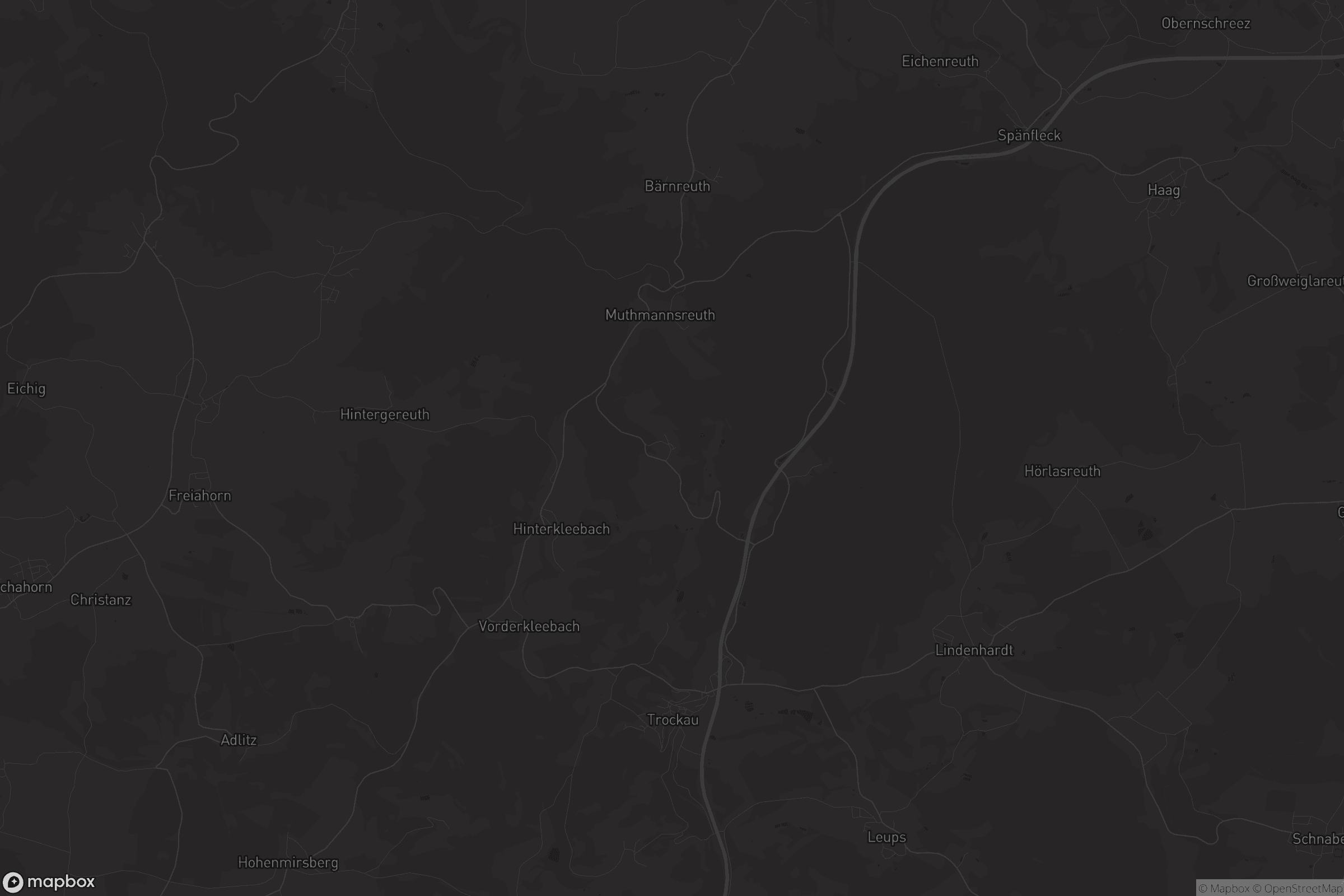 Karte von Moritzreuth