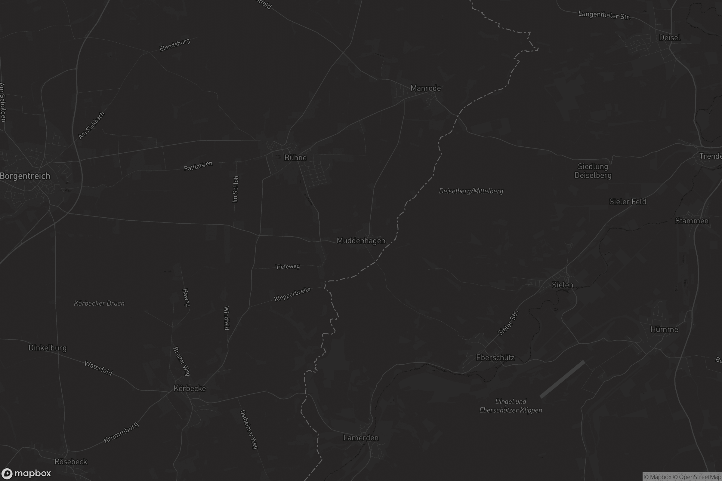 Karte von Muddenhagen