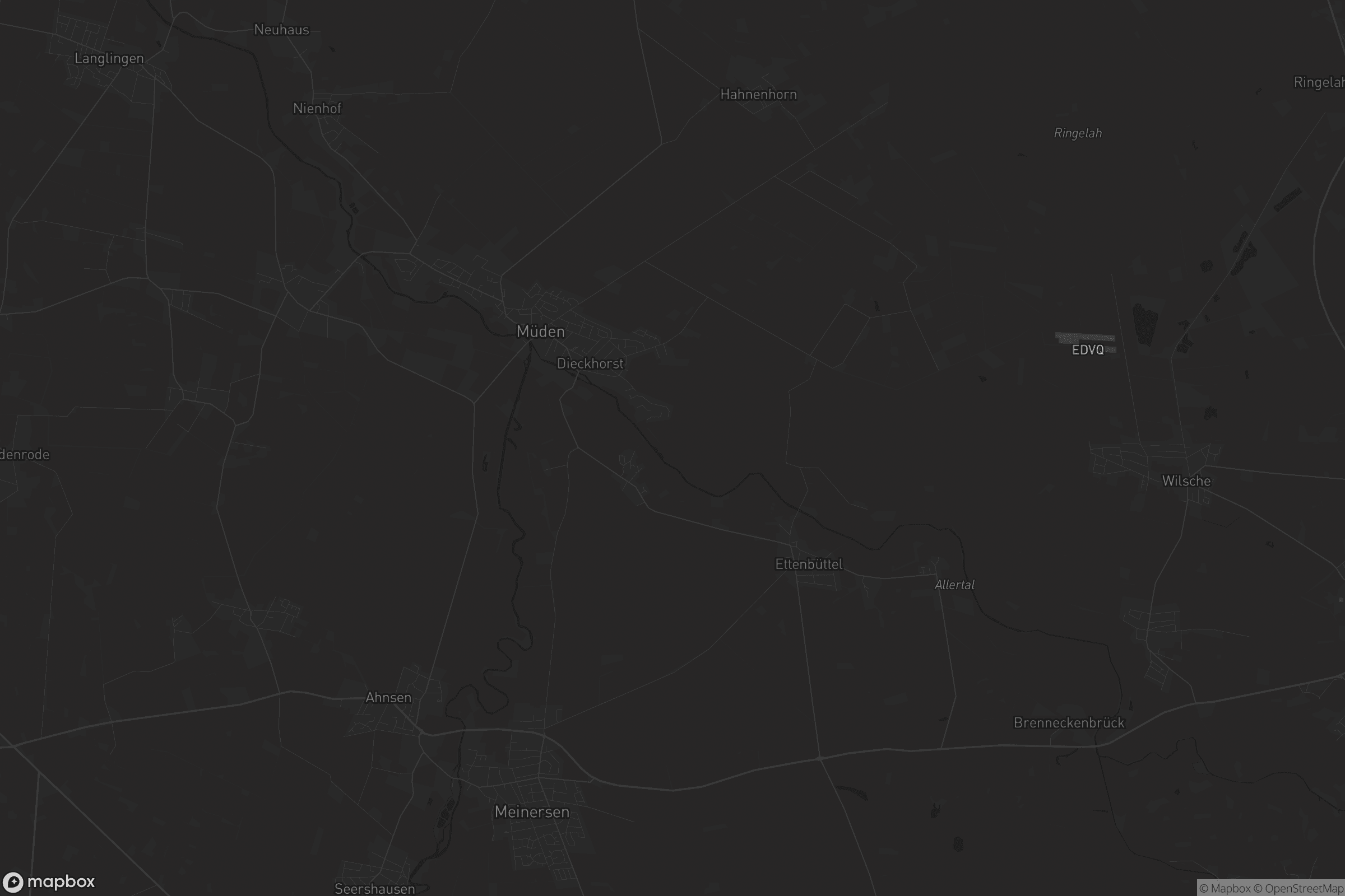 Karte von Müden (Aller)