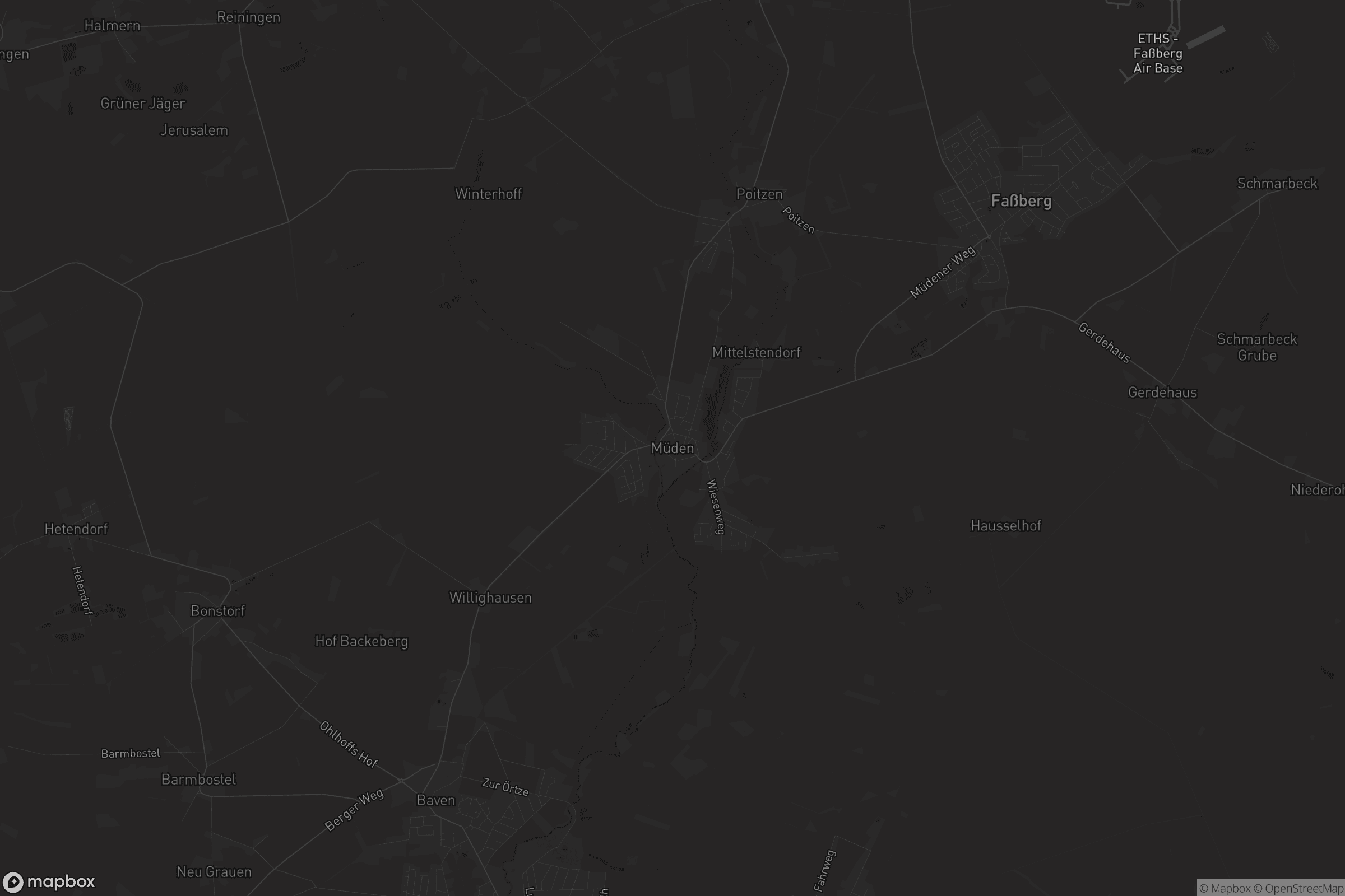 Karte von Müden (Örtze)