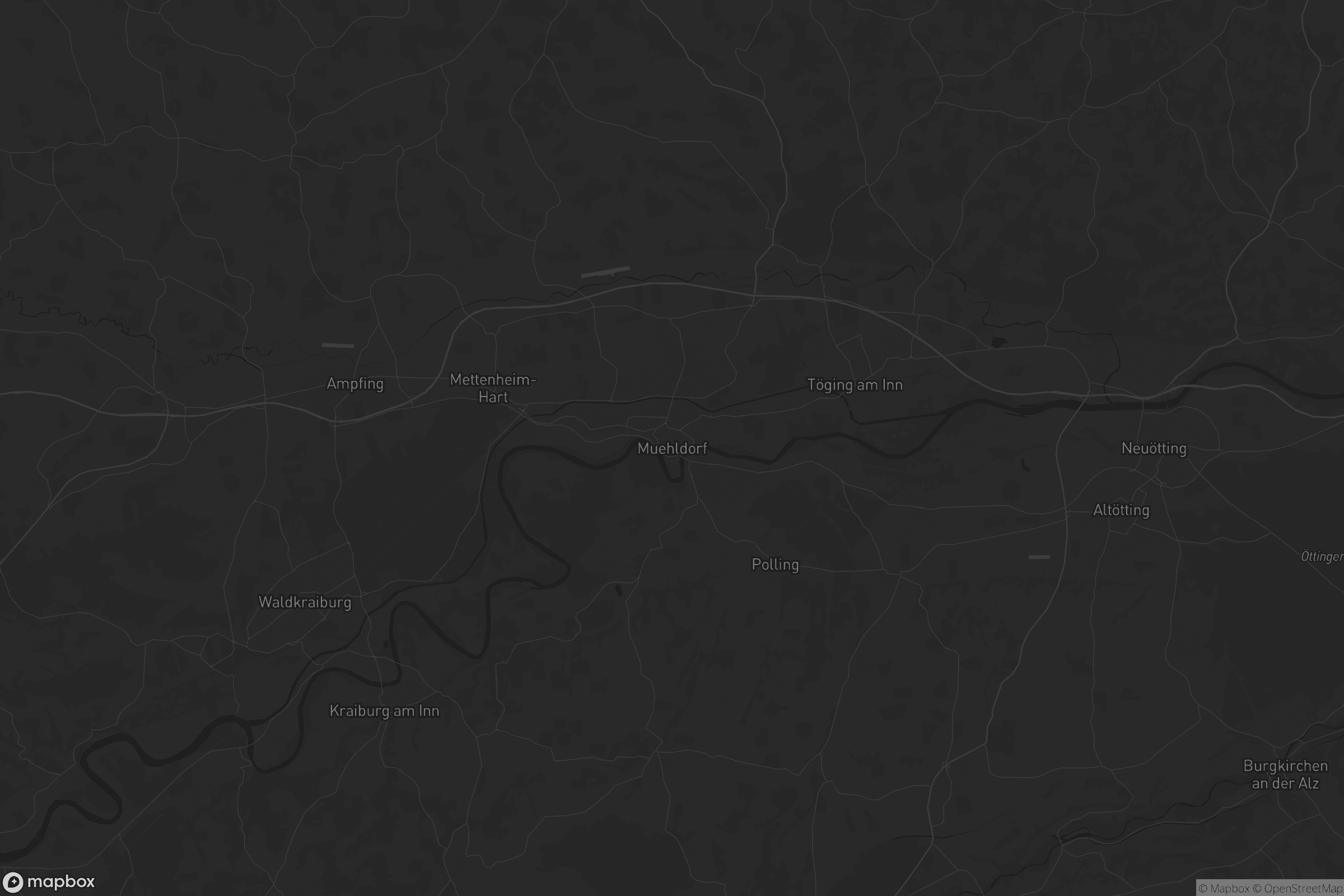 Karte von Mühldorf am Inn