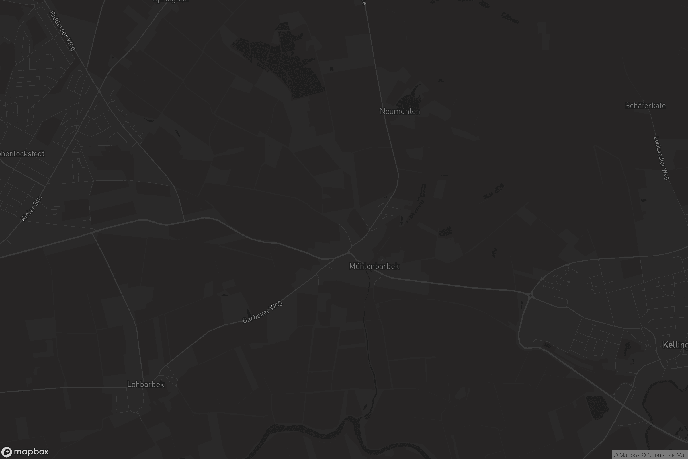 Karte von Mühlenbarbek
