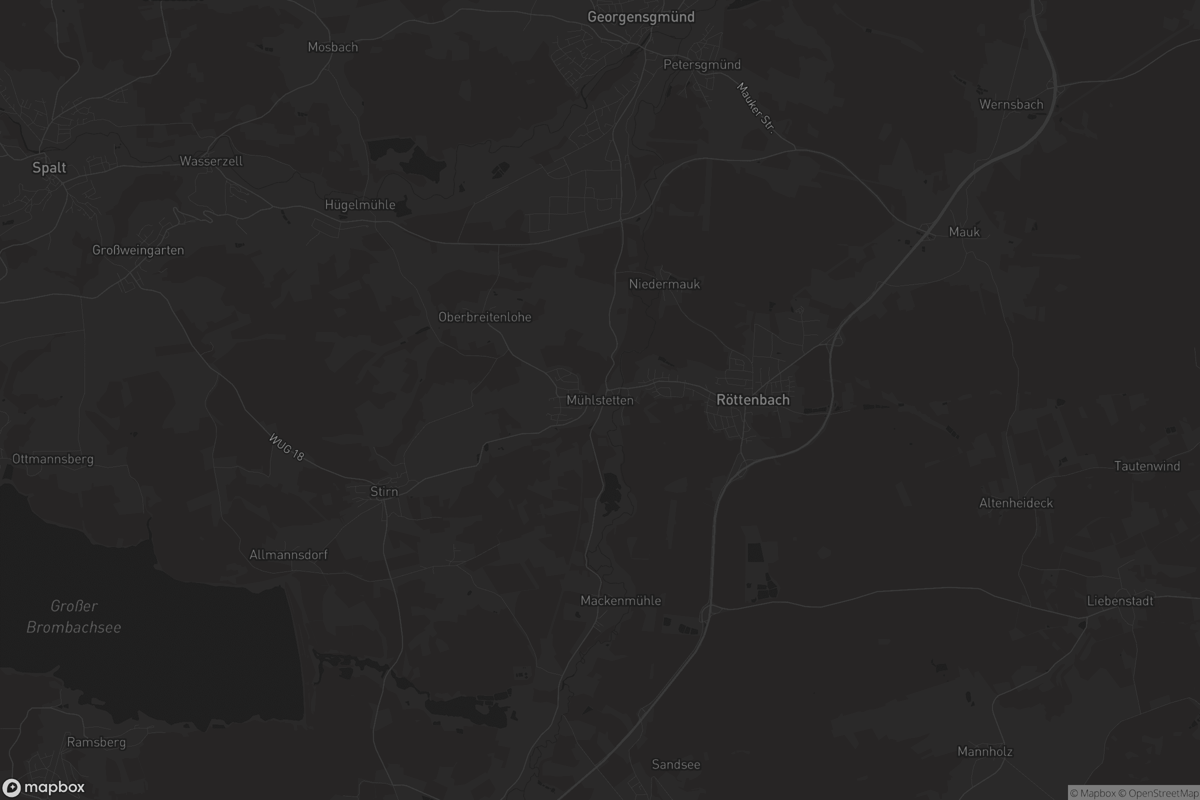 Karte von Mühlstetten