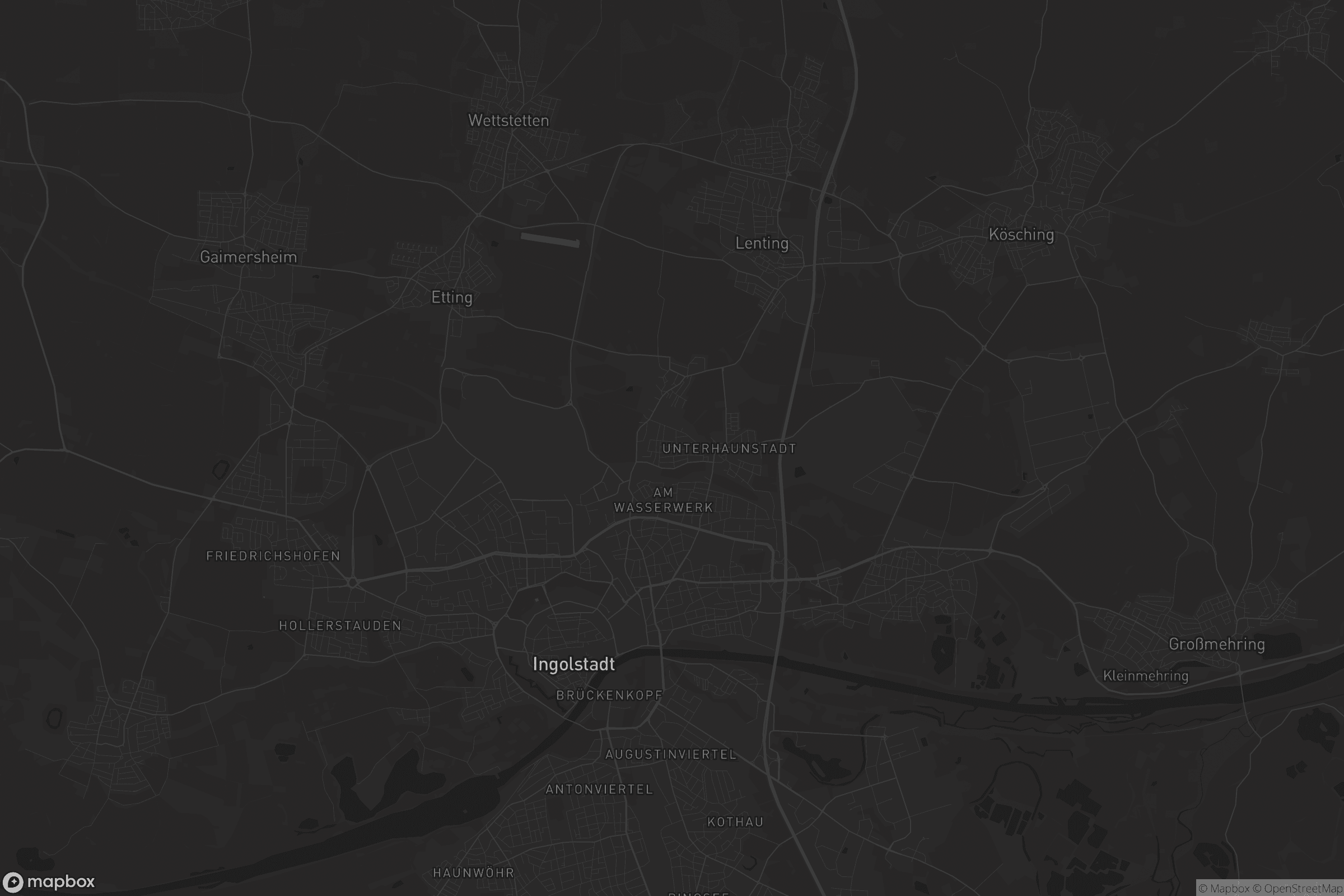 Karte von Müllerbadsiedlung