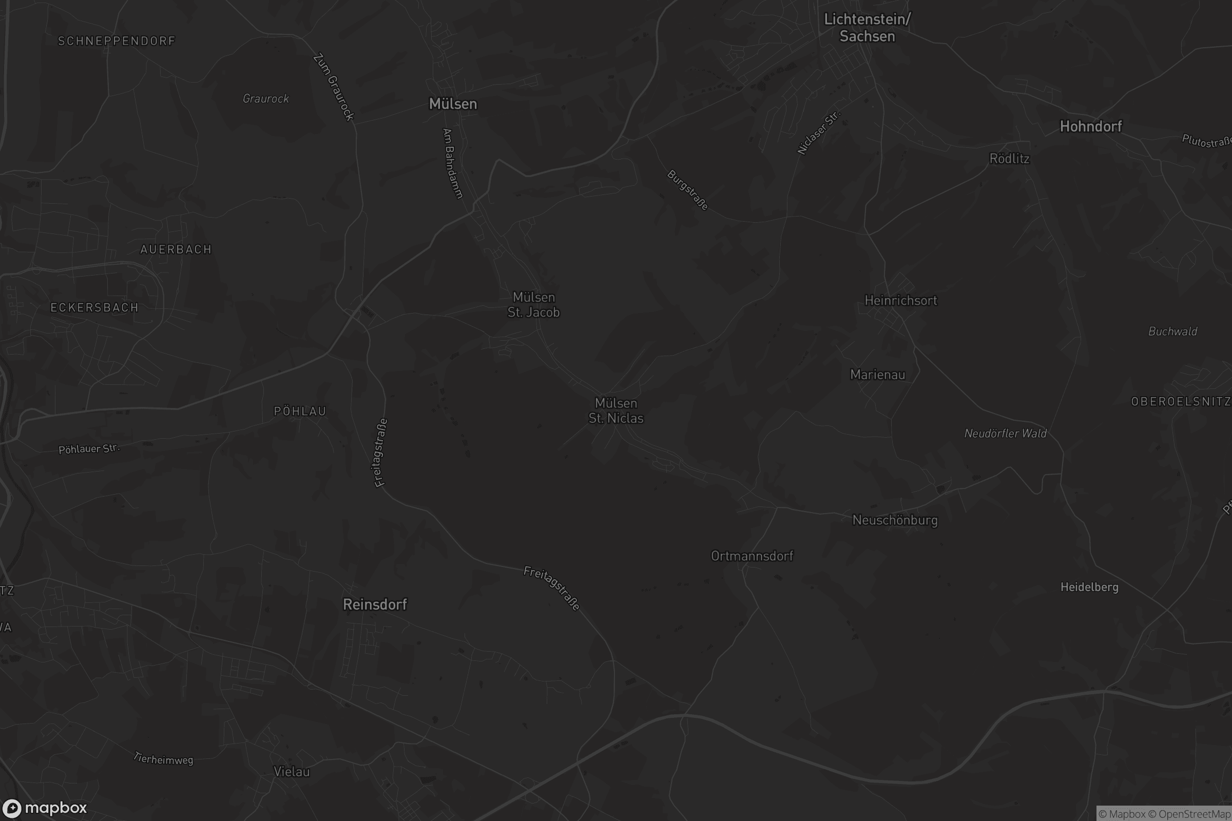 Karte von Mülsen St. Niclas