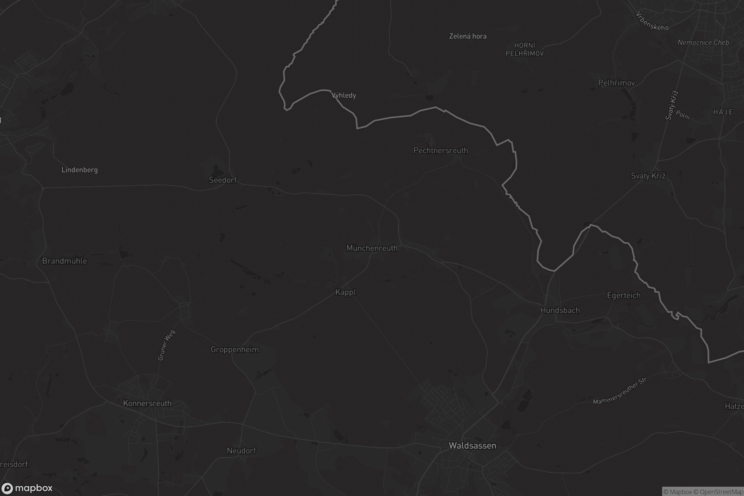 Karte von Münchenreuth