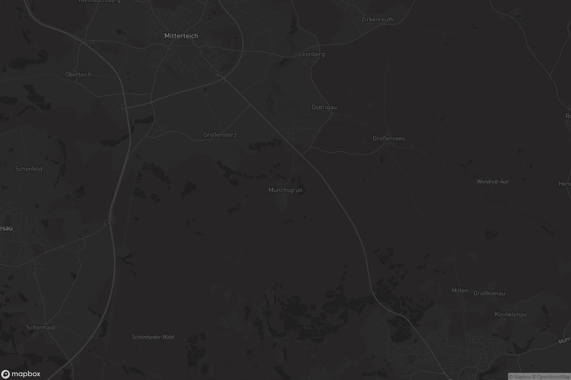 Karte von Münchsgrün