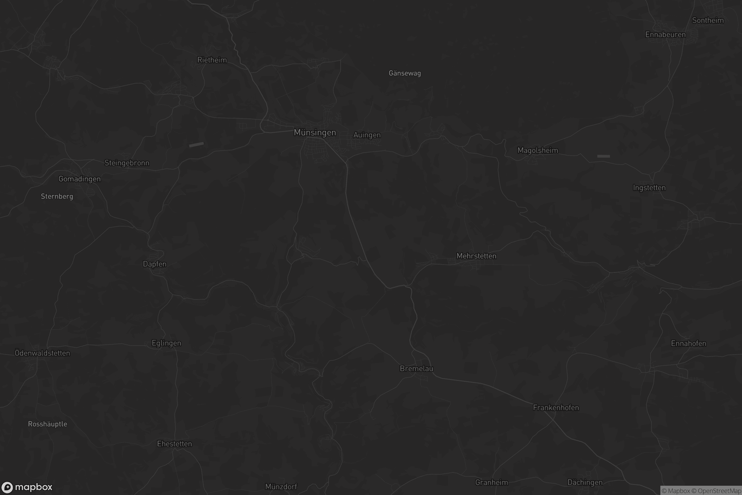 Karte von Münsingen