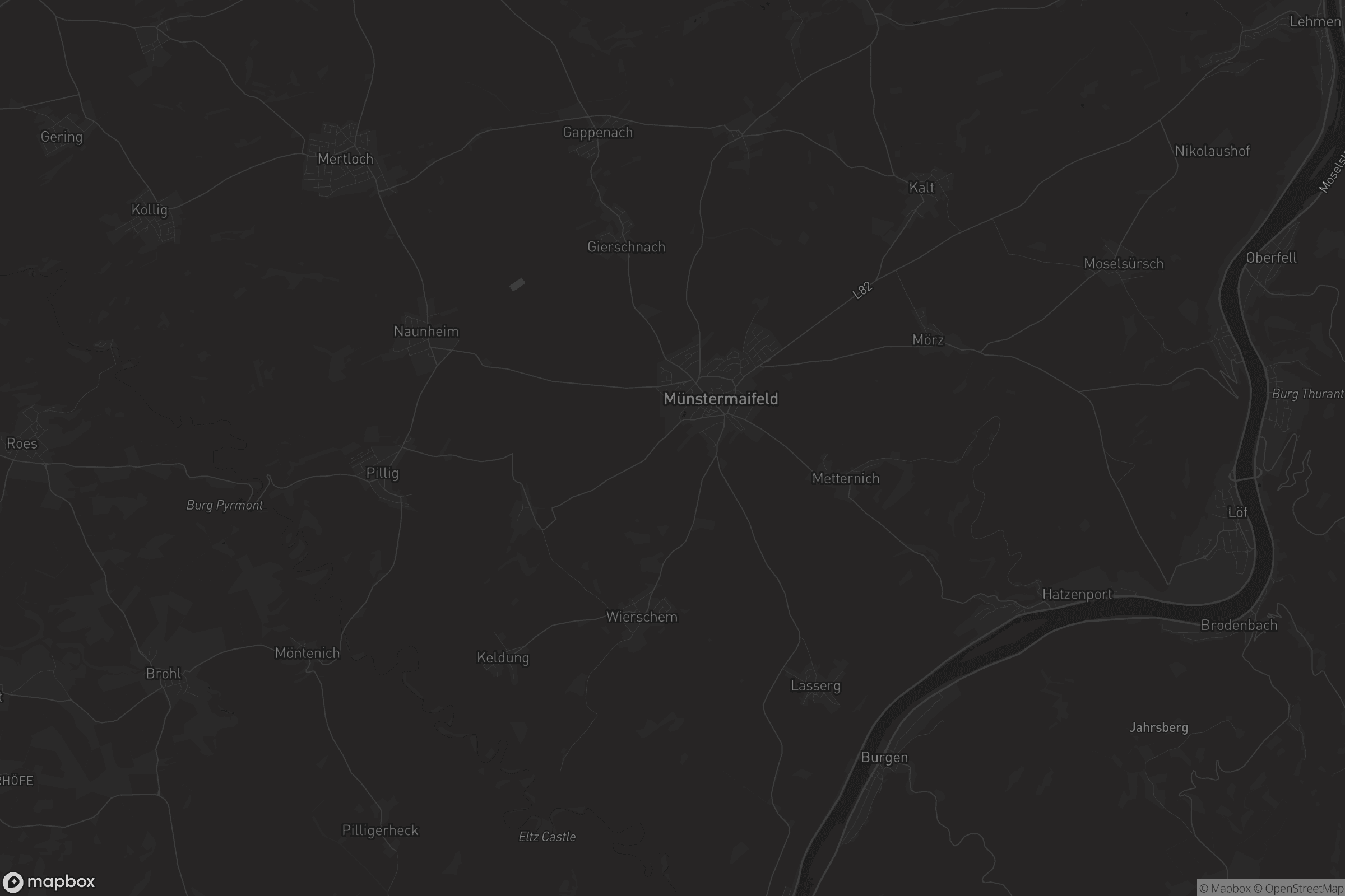 Karte von Münstermaifeld