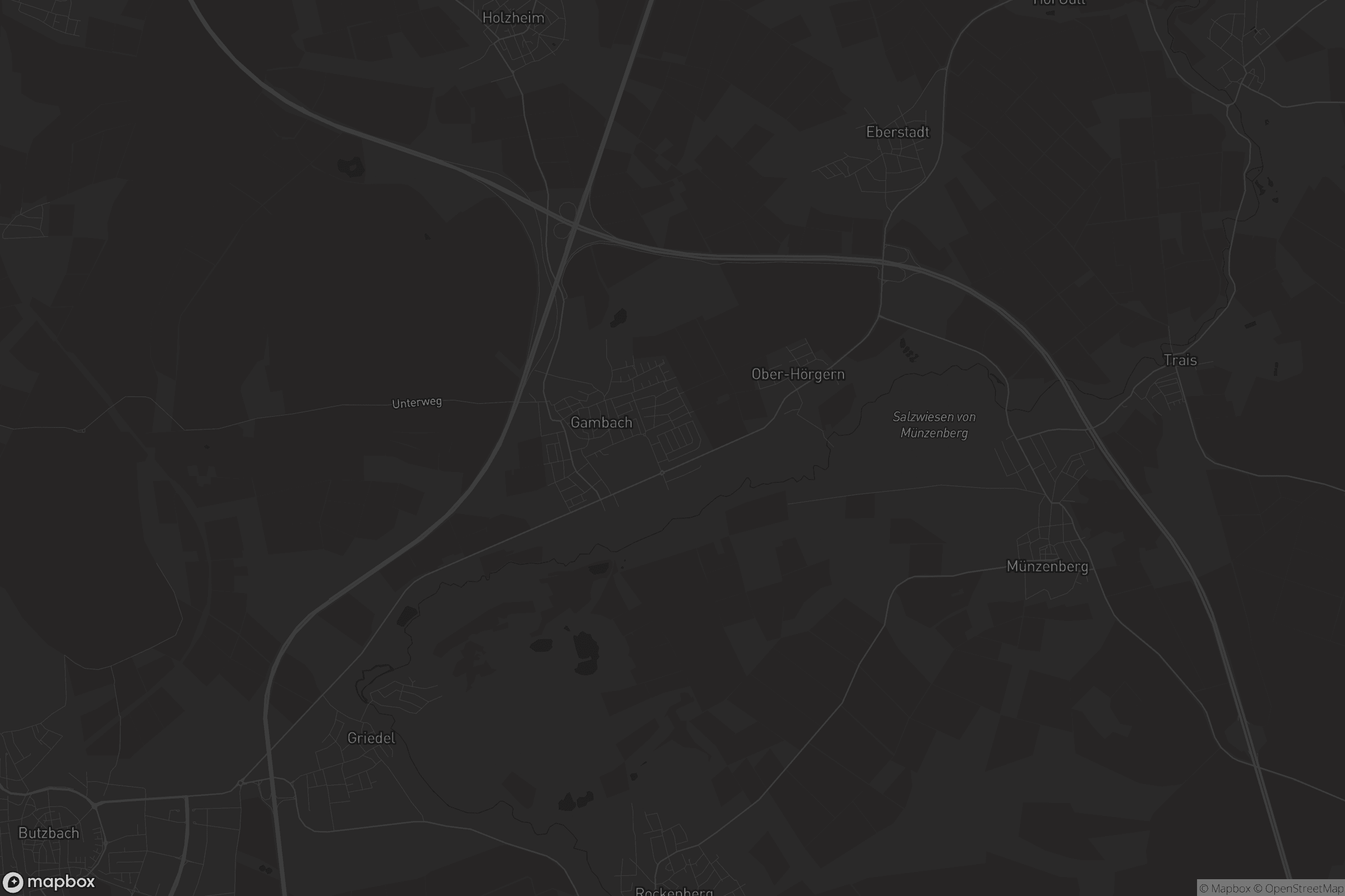 Karte von Münzenberg