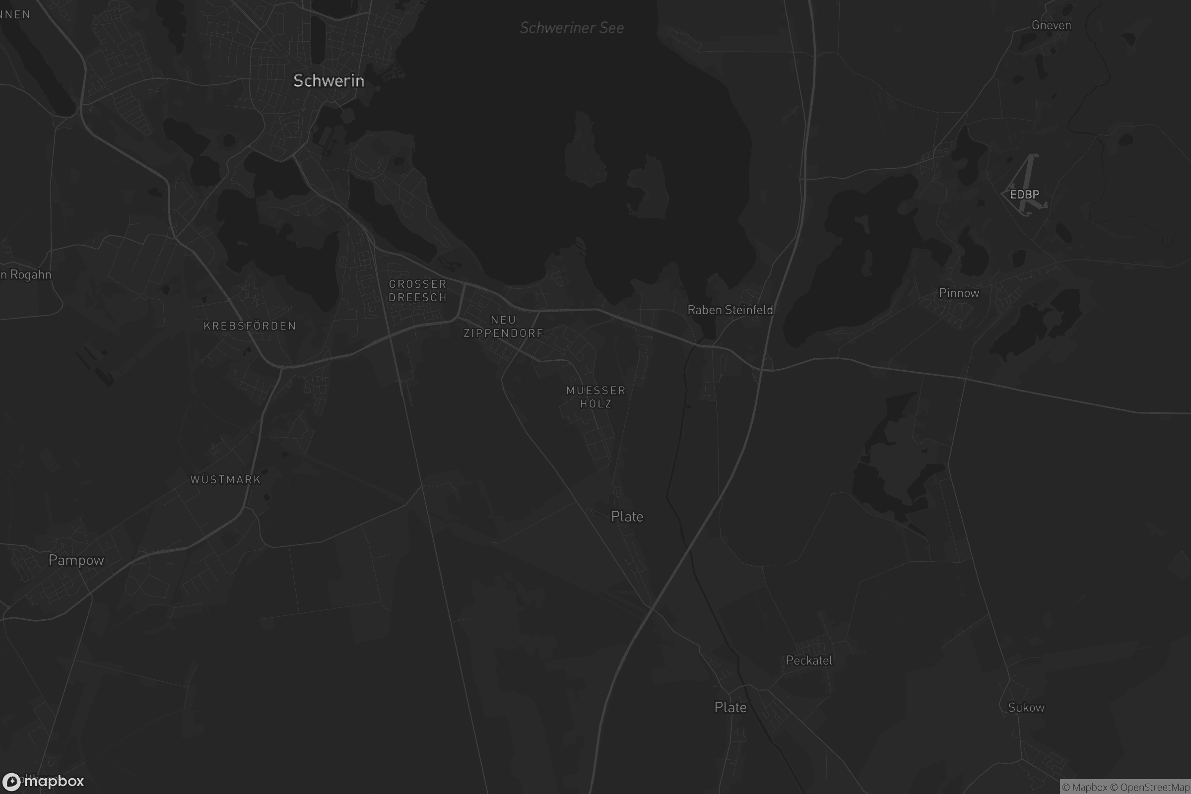 Karte von Mueßer Holz