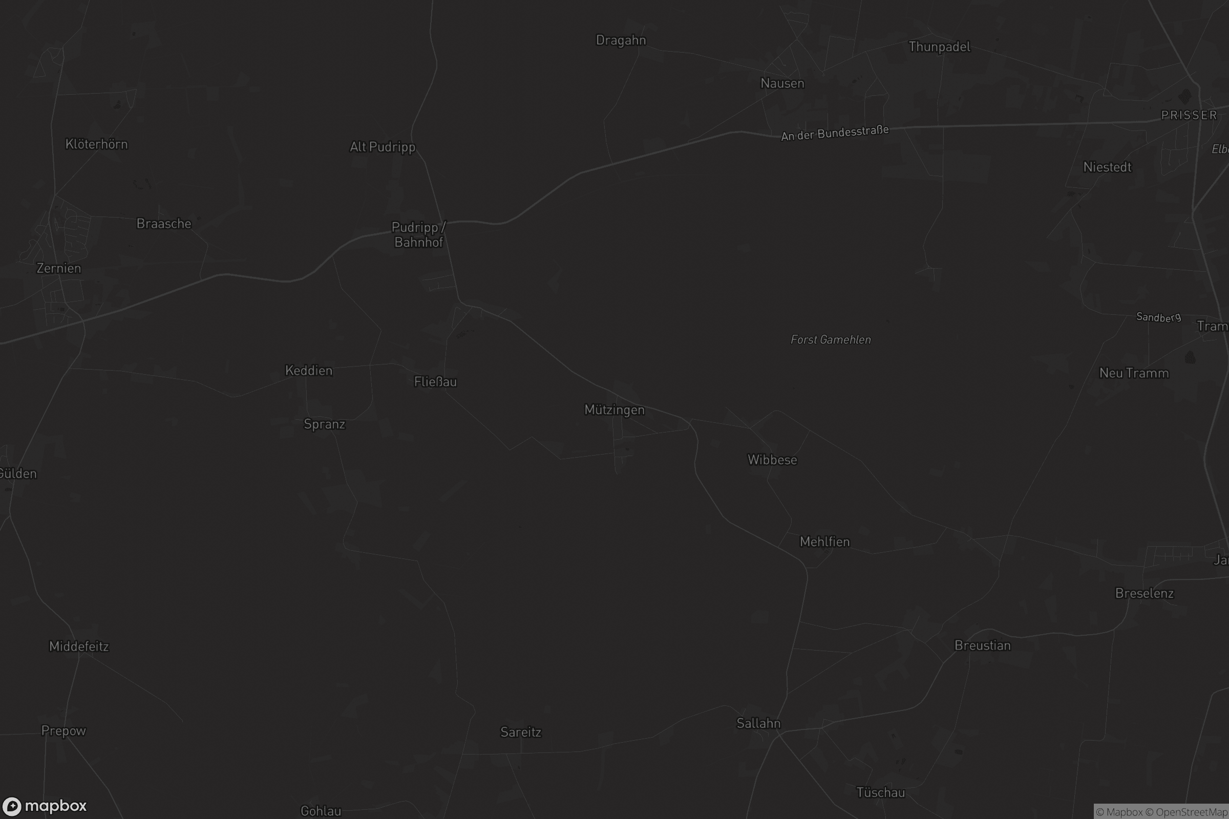 Karte von Mützingen