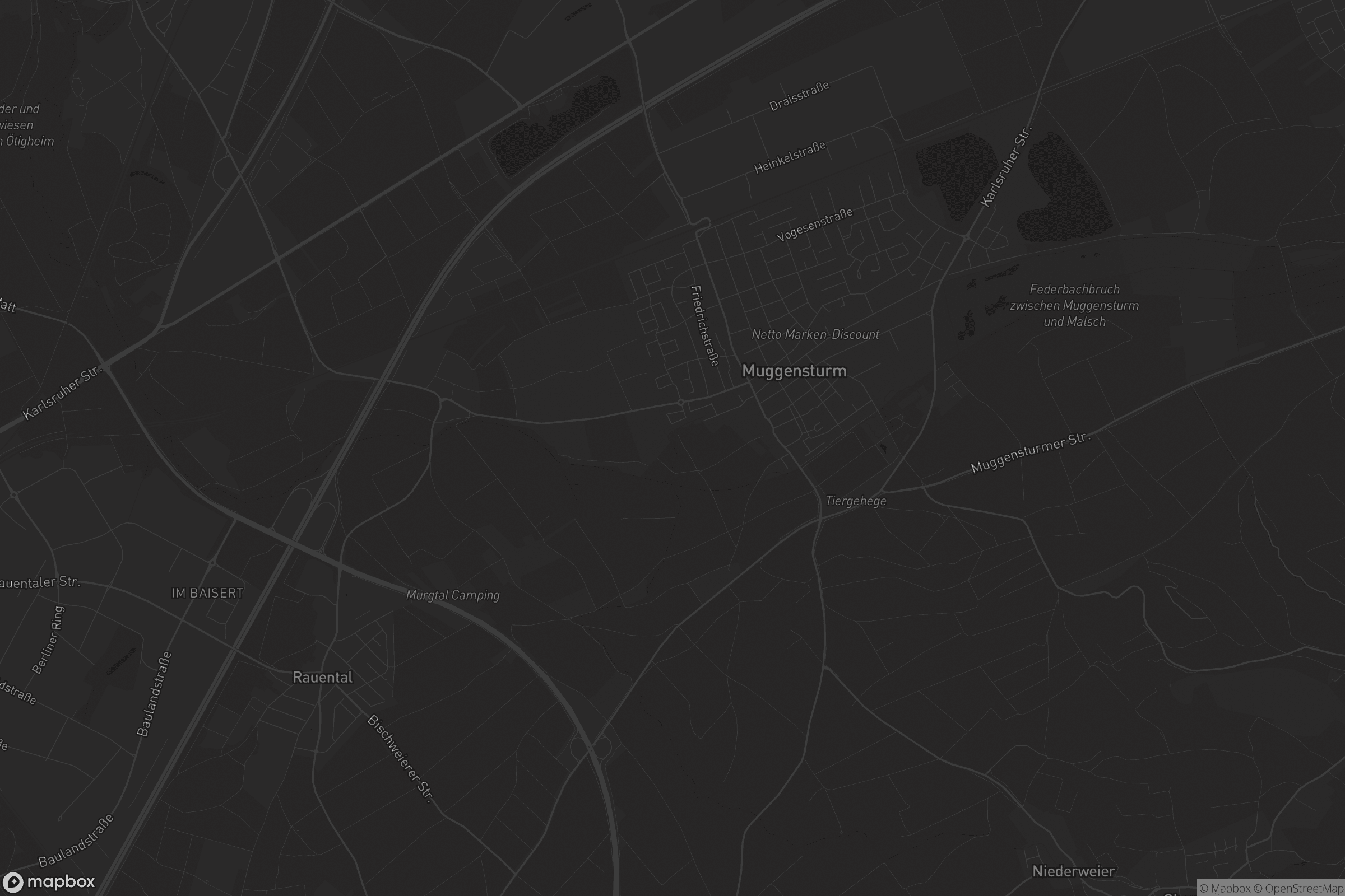 Karte von Muggensturm