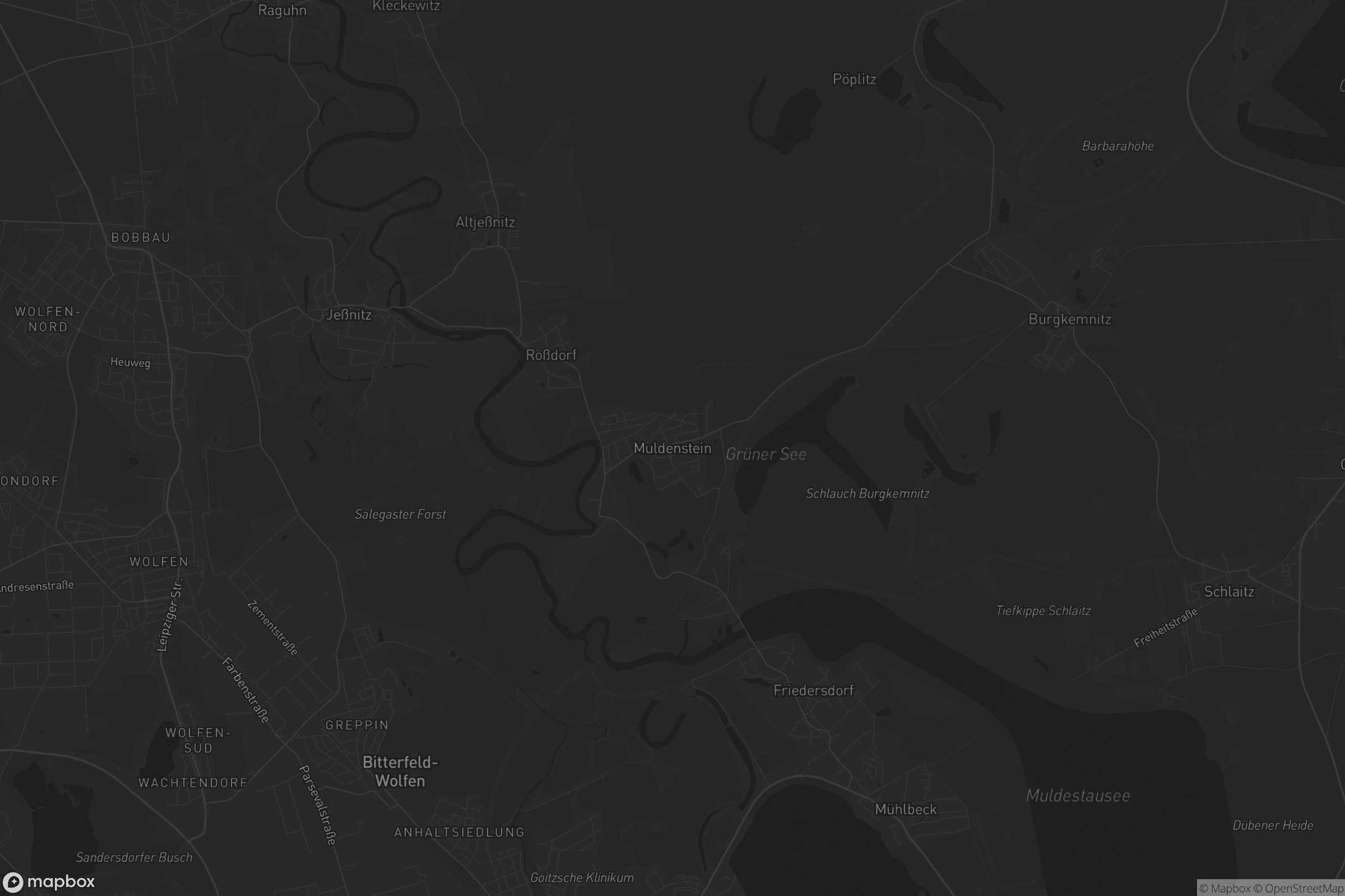 Karte von Muldenstein