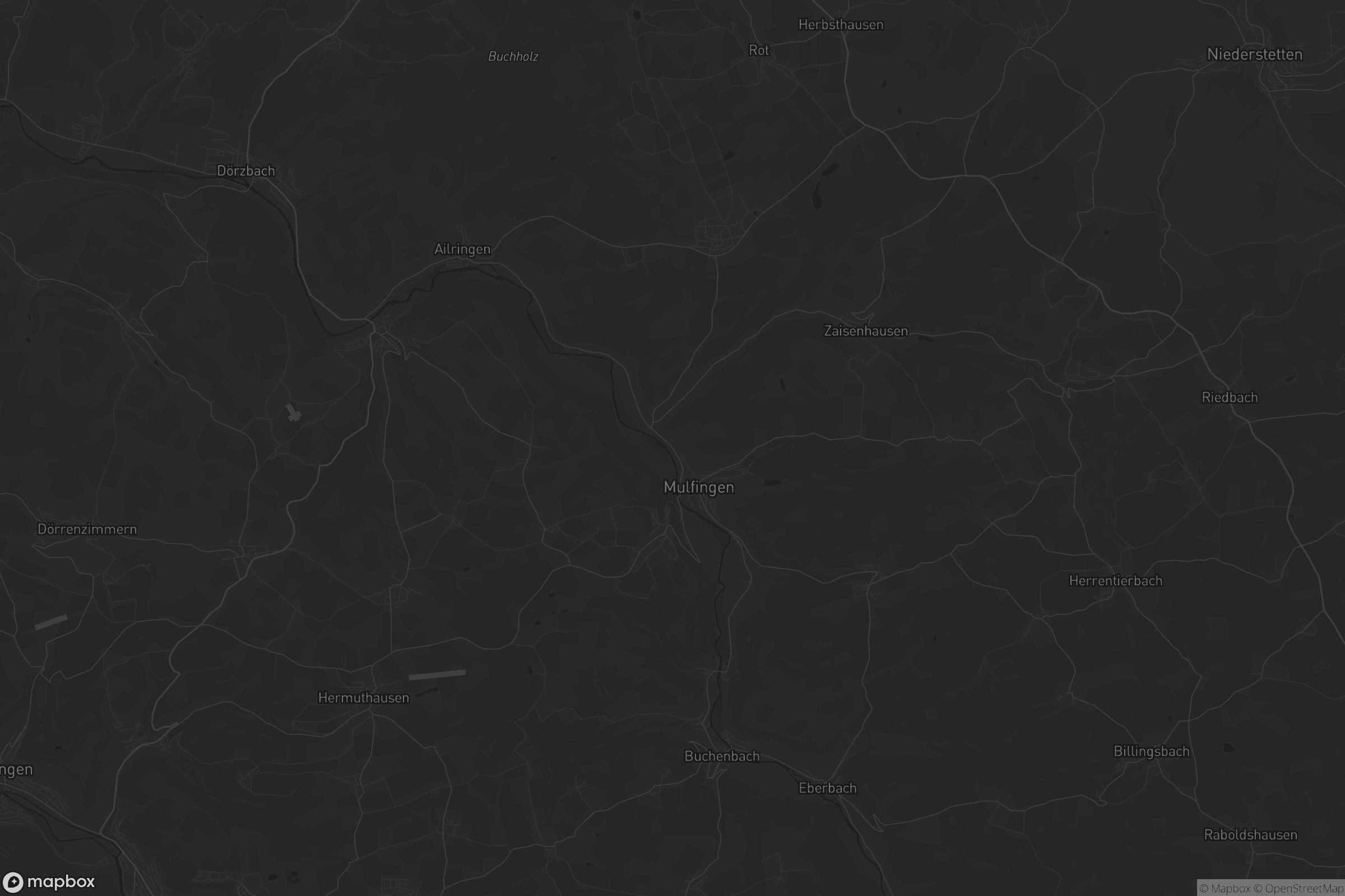 Karte von Mulfingen