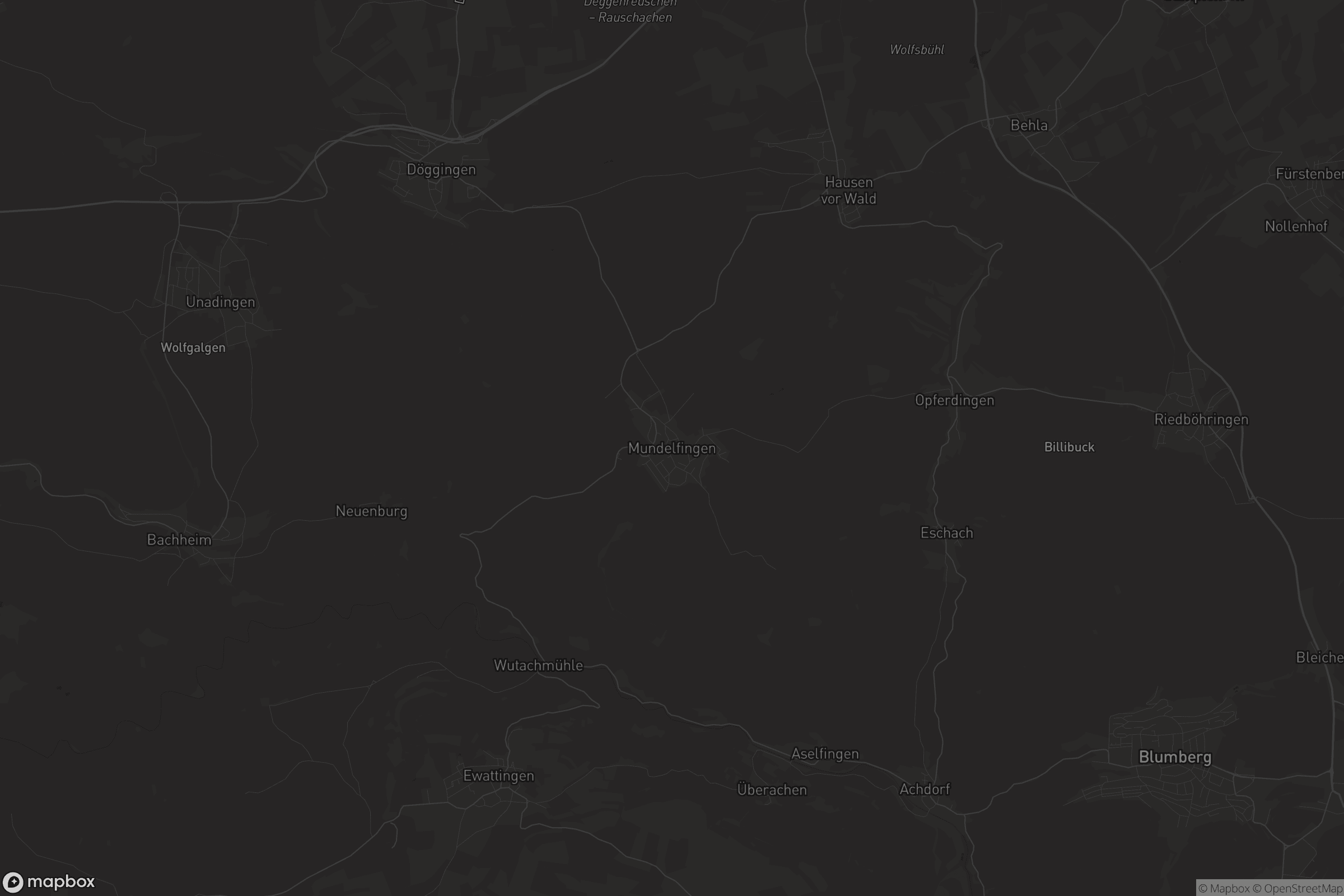 Karte von Mundelfingen