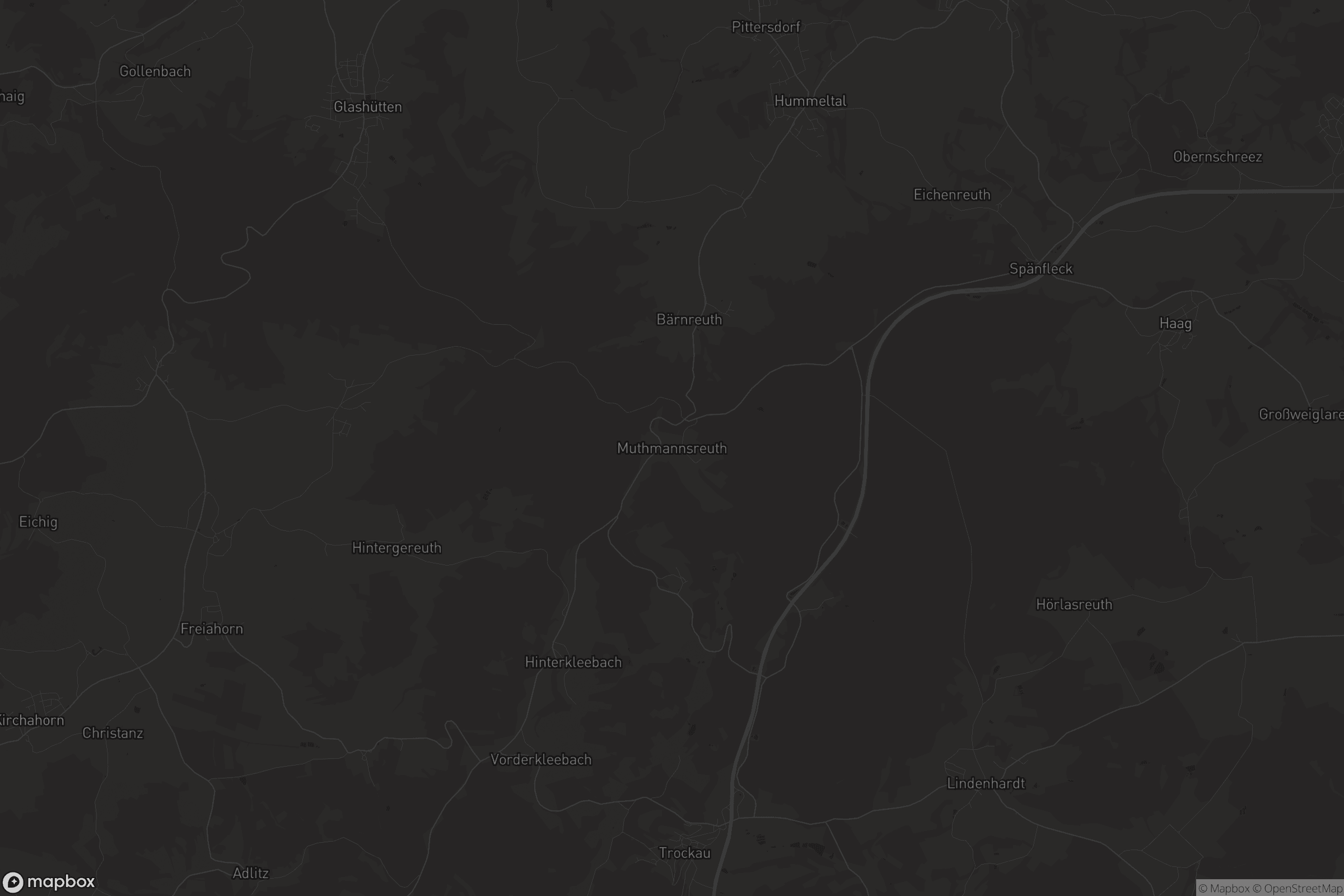 Karte von Muthmannsreuth