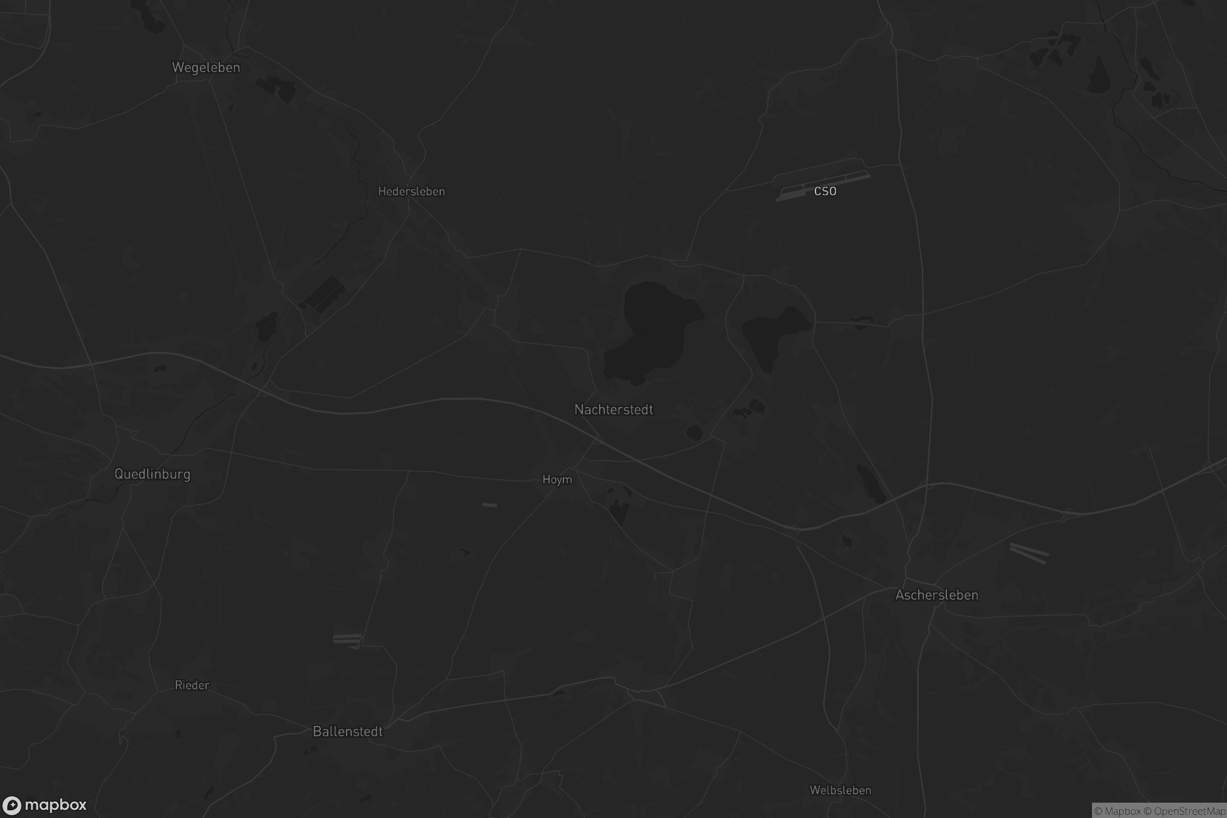 Karte von Nachterstedt