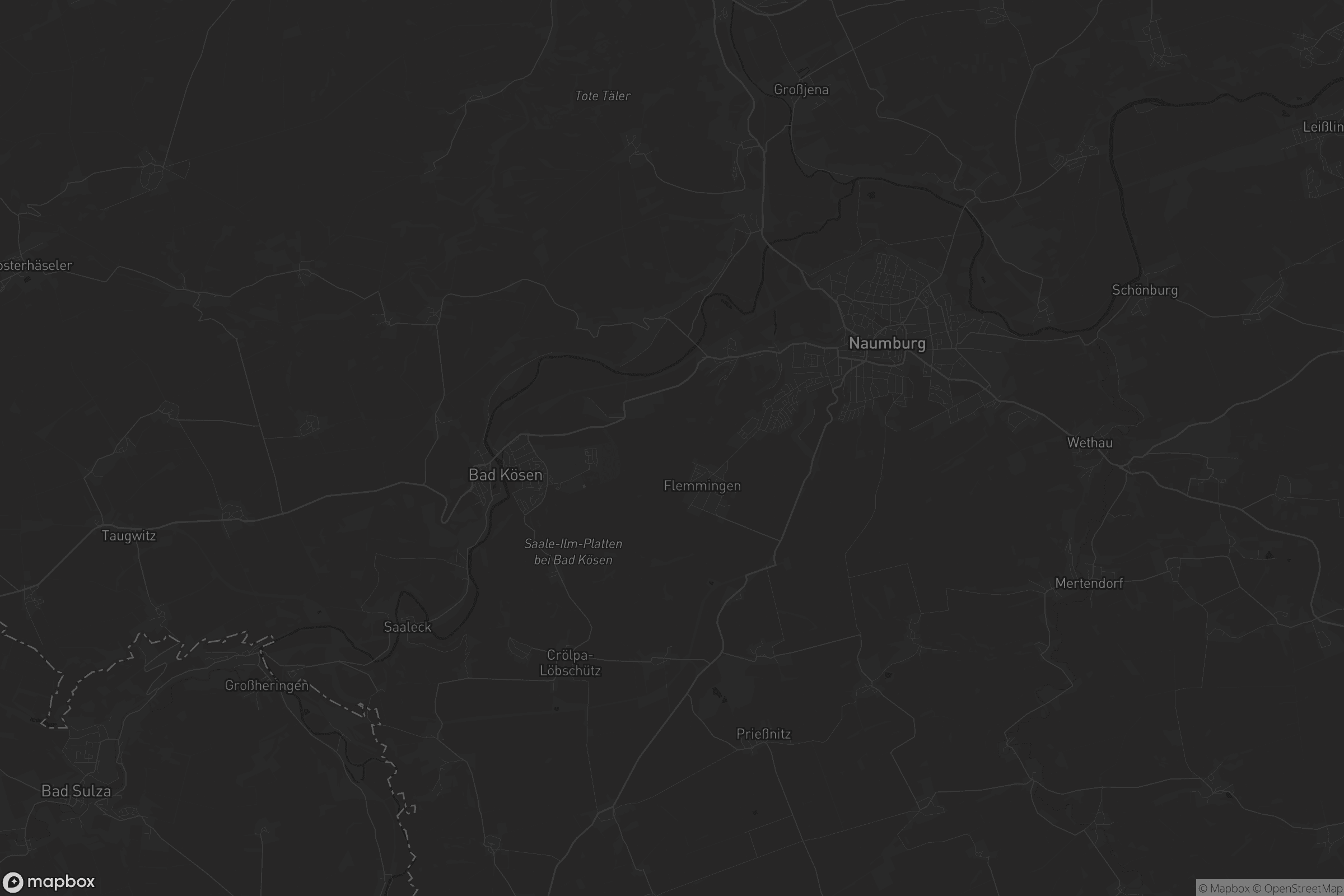 Karte von Naumburg (Saale)