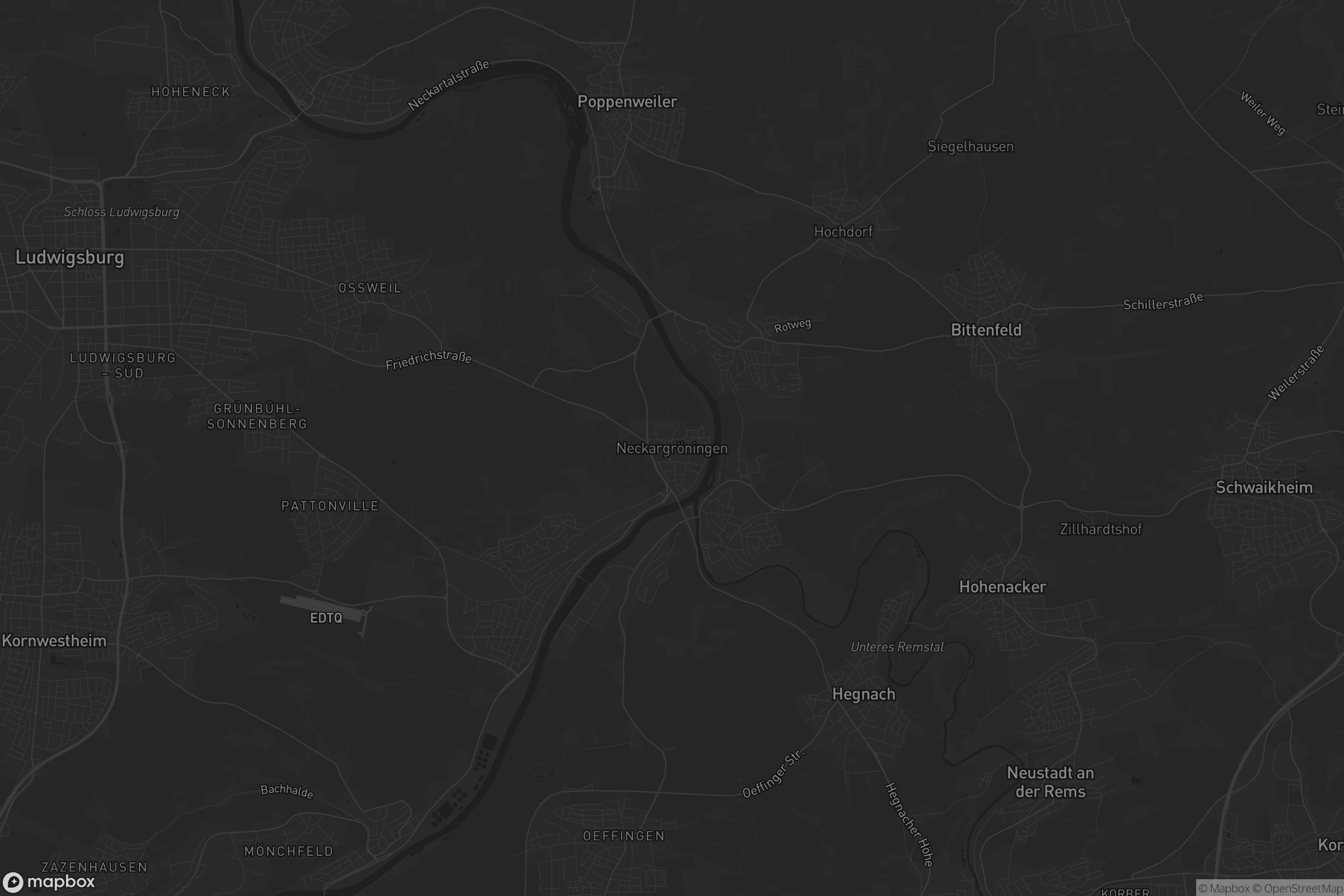 Karte von Neckargröningen