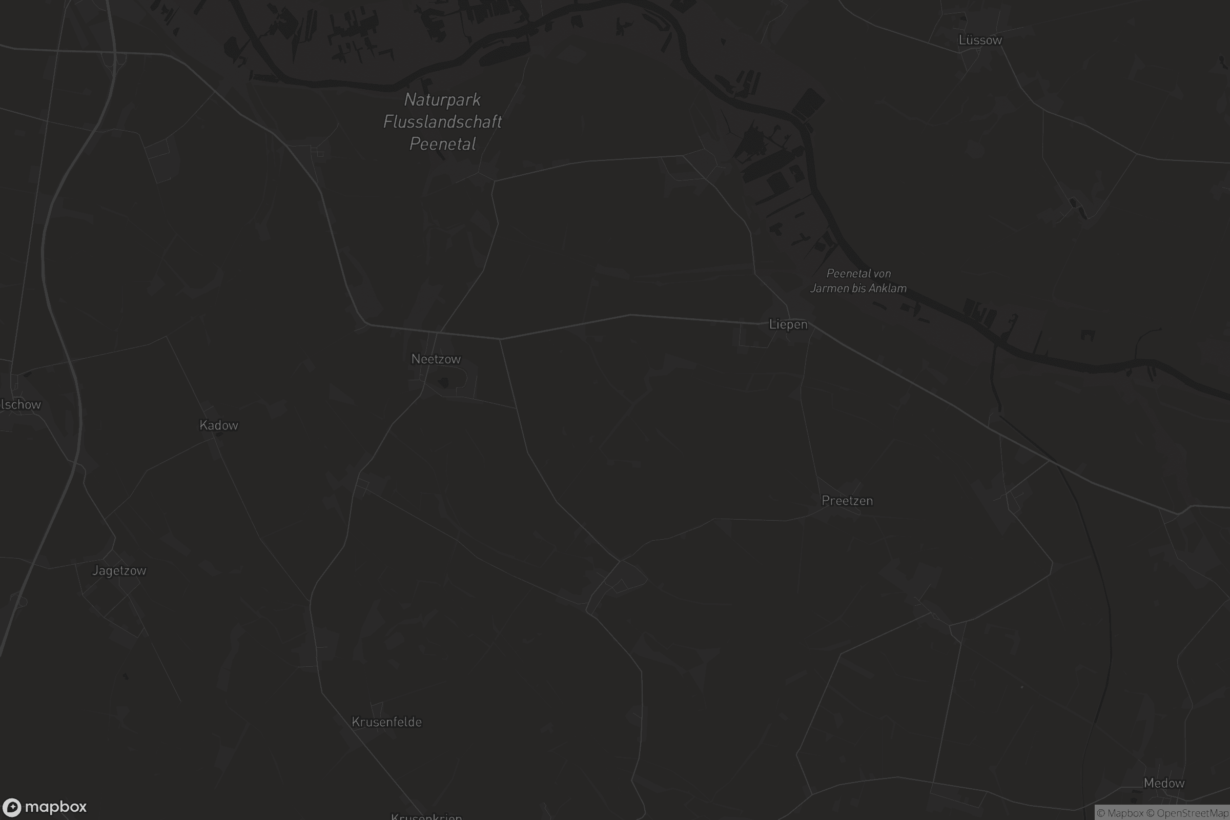 Karte von Neetzow-Liepen