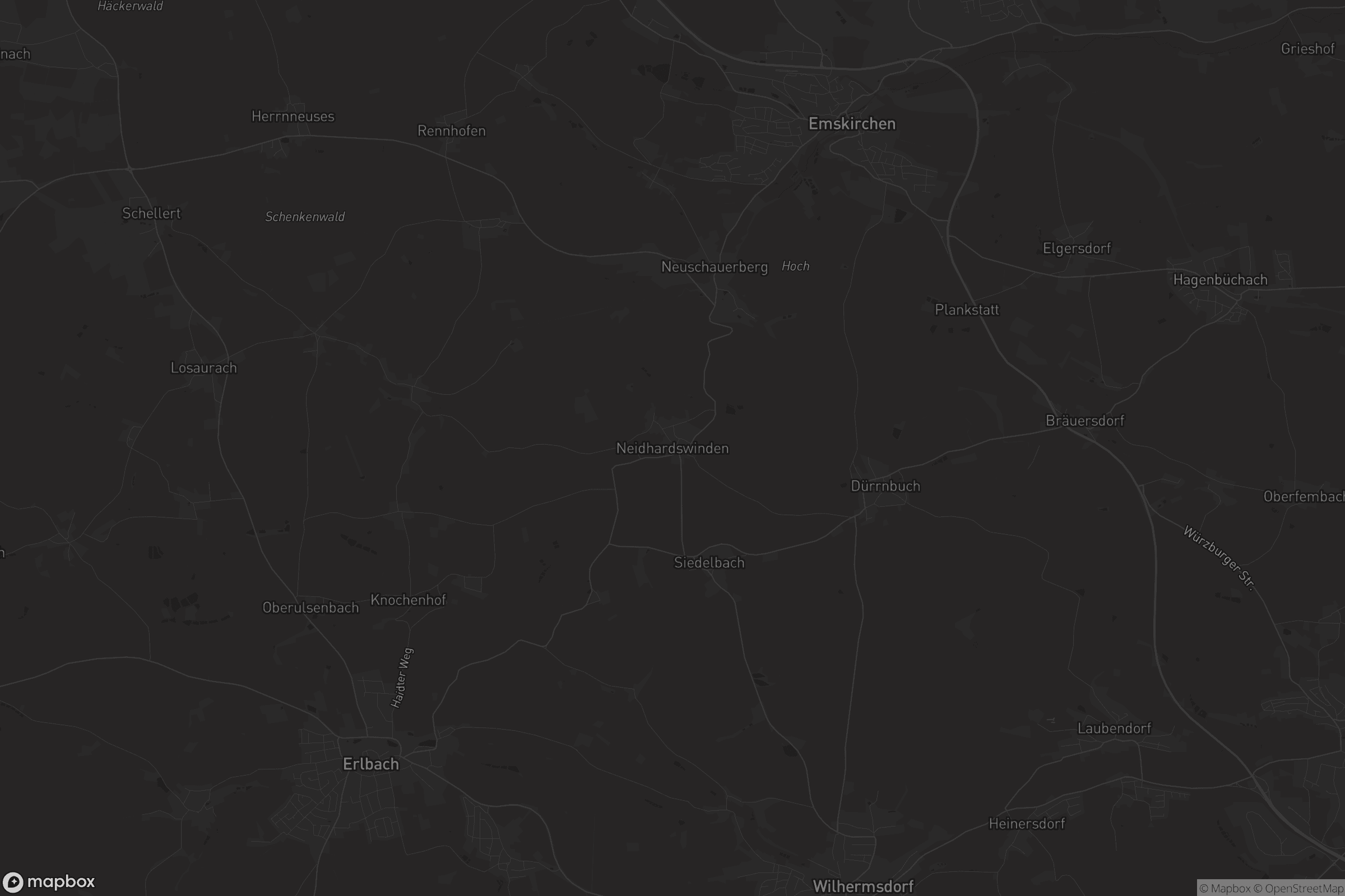 Karte von Neidhardswinden