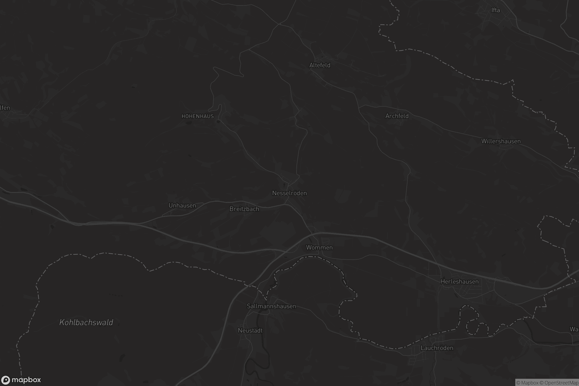 Karte von Nesselröden