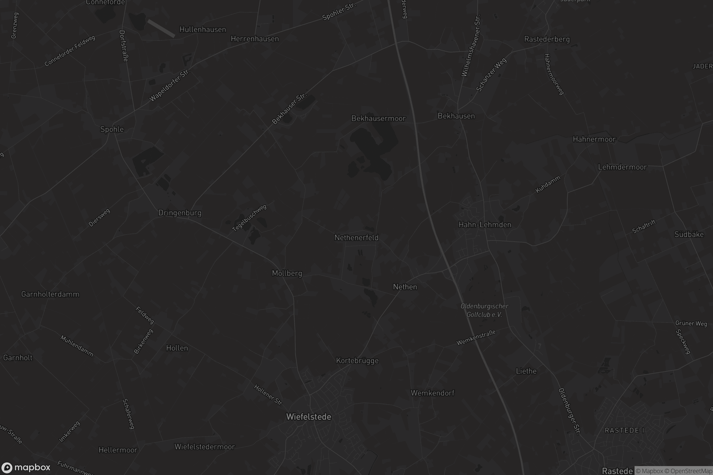 Karte von Nethenerfeld