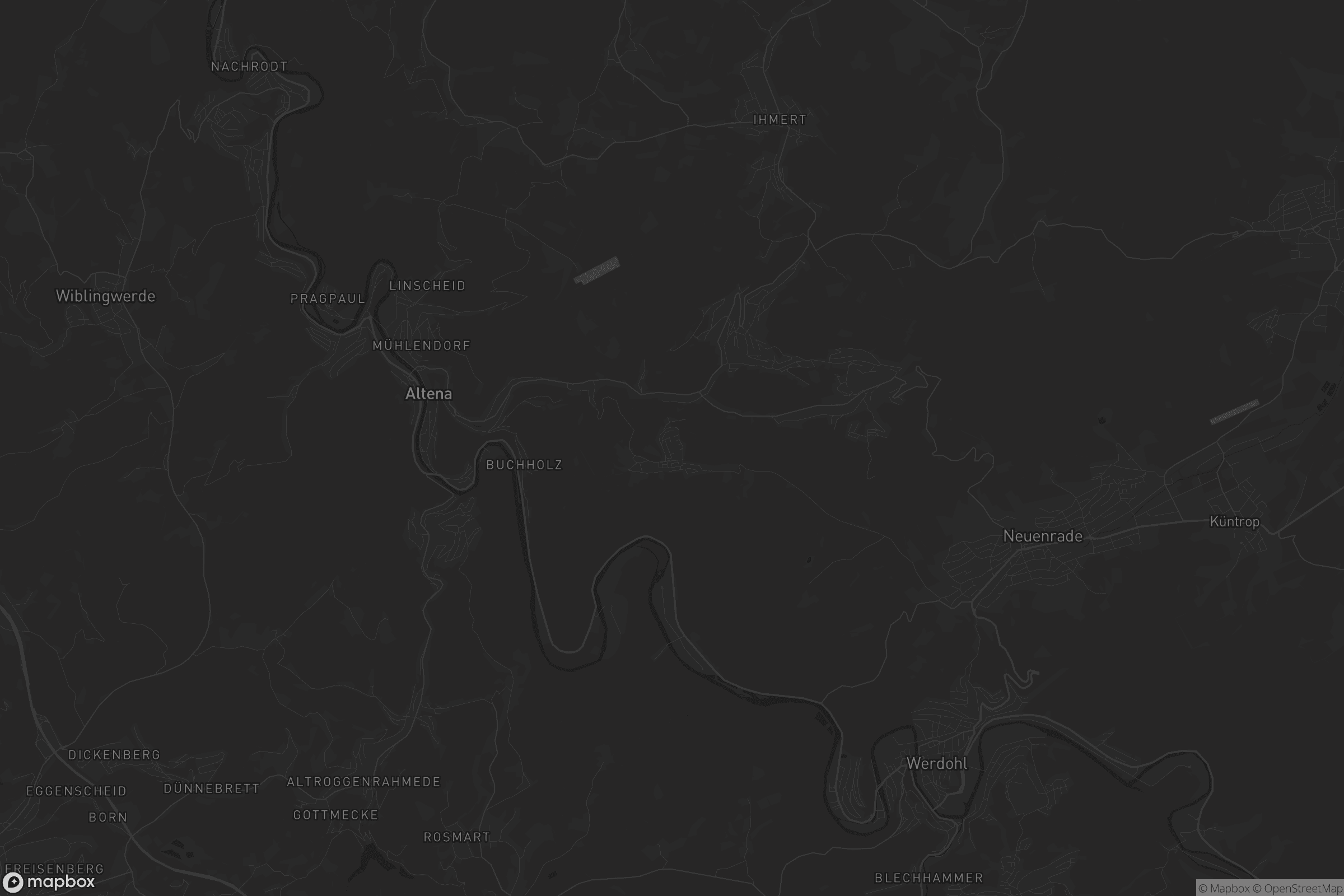 Karte von Nettenscheid