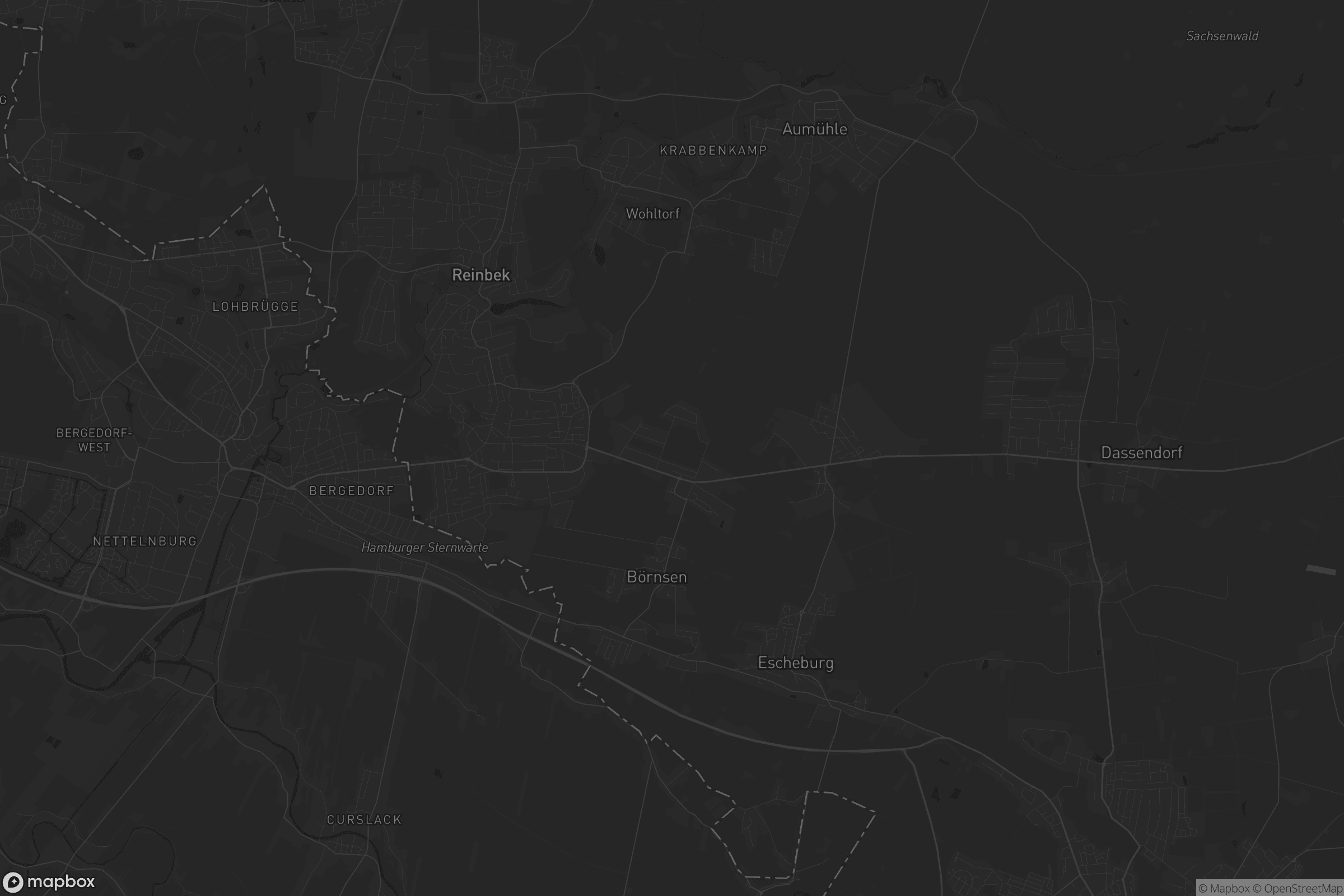 Karte von Neu-Börnsen