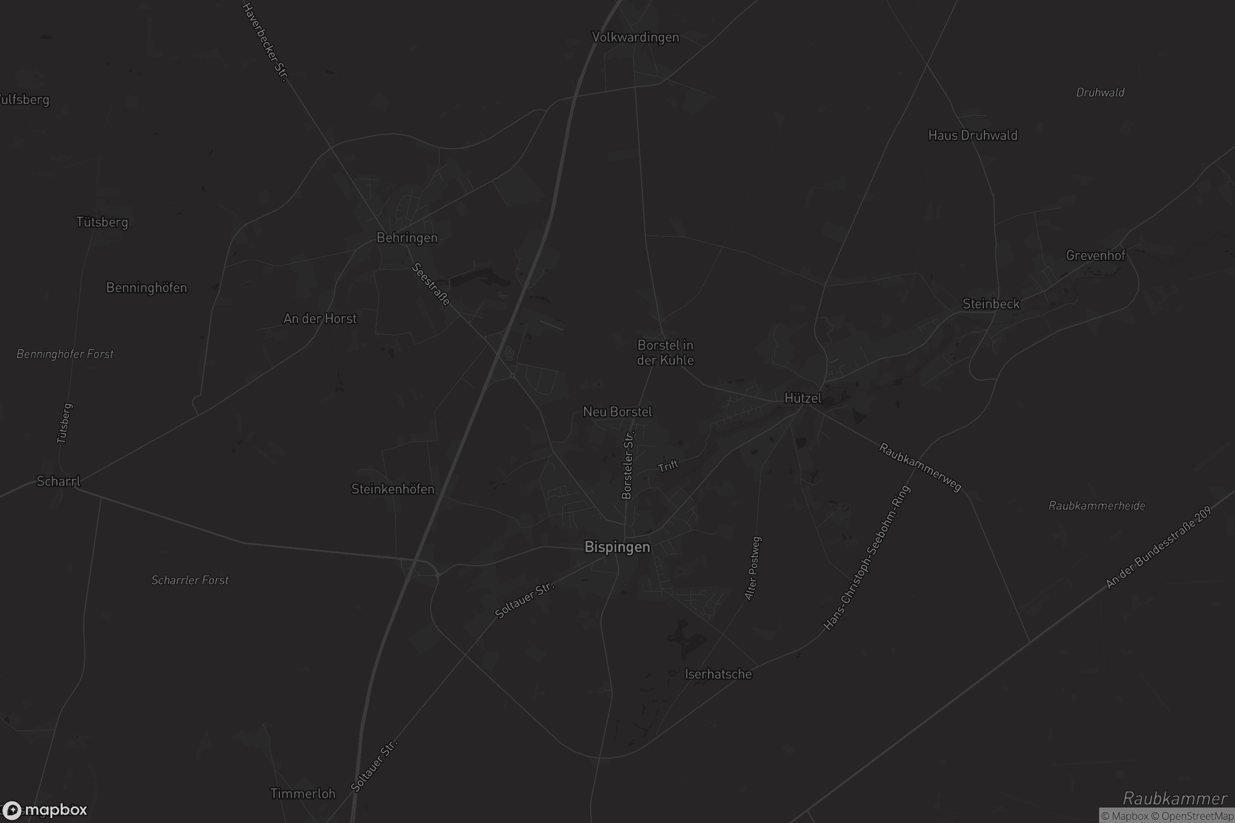 Karte von Neu Borstel