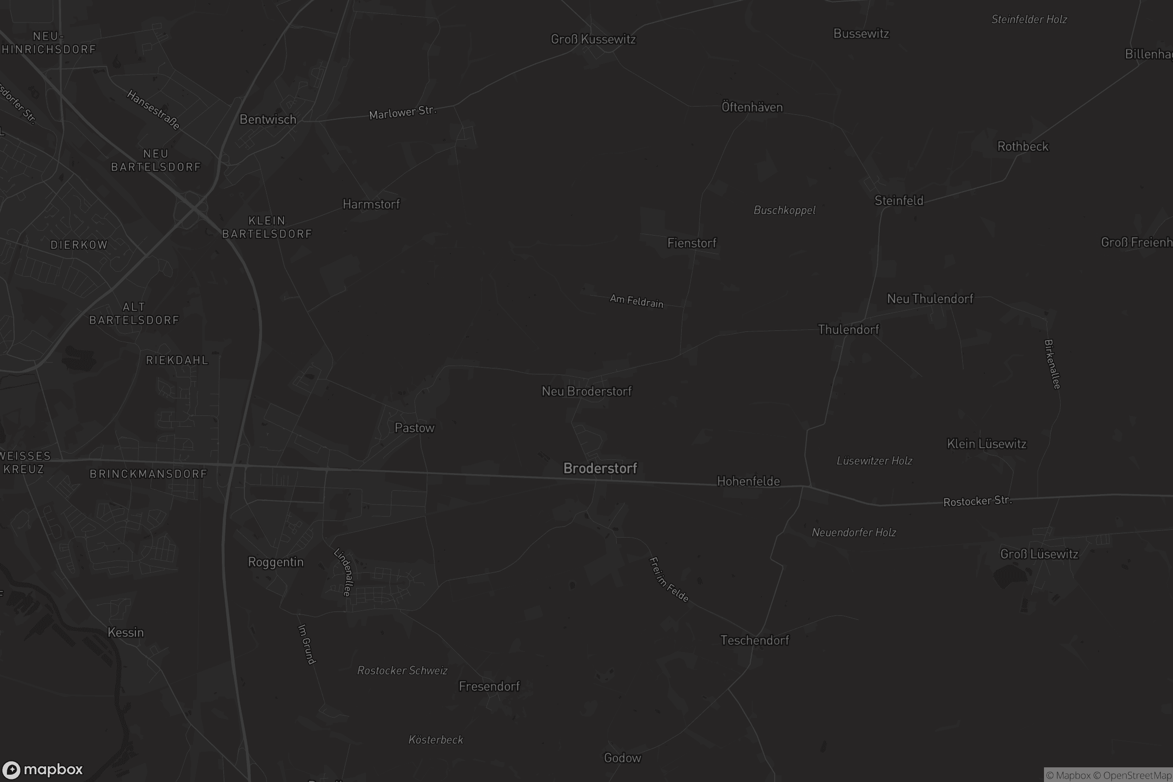 Karte von Neu Broderstorf