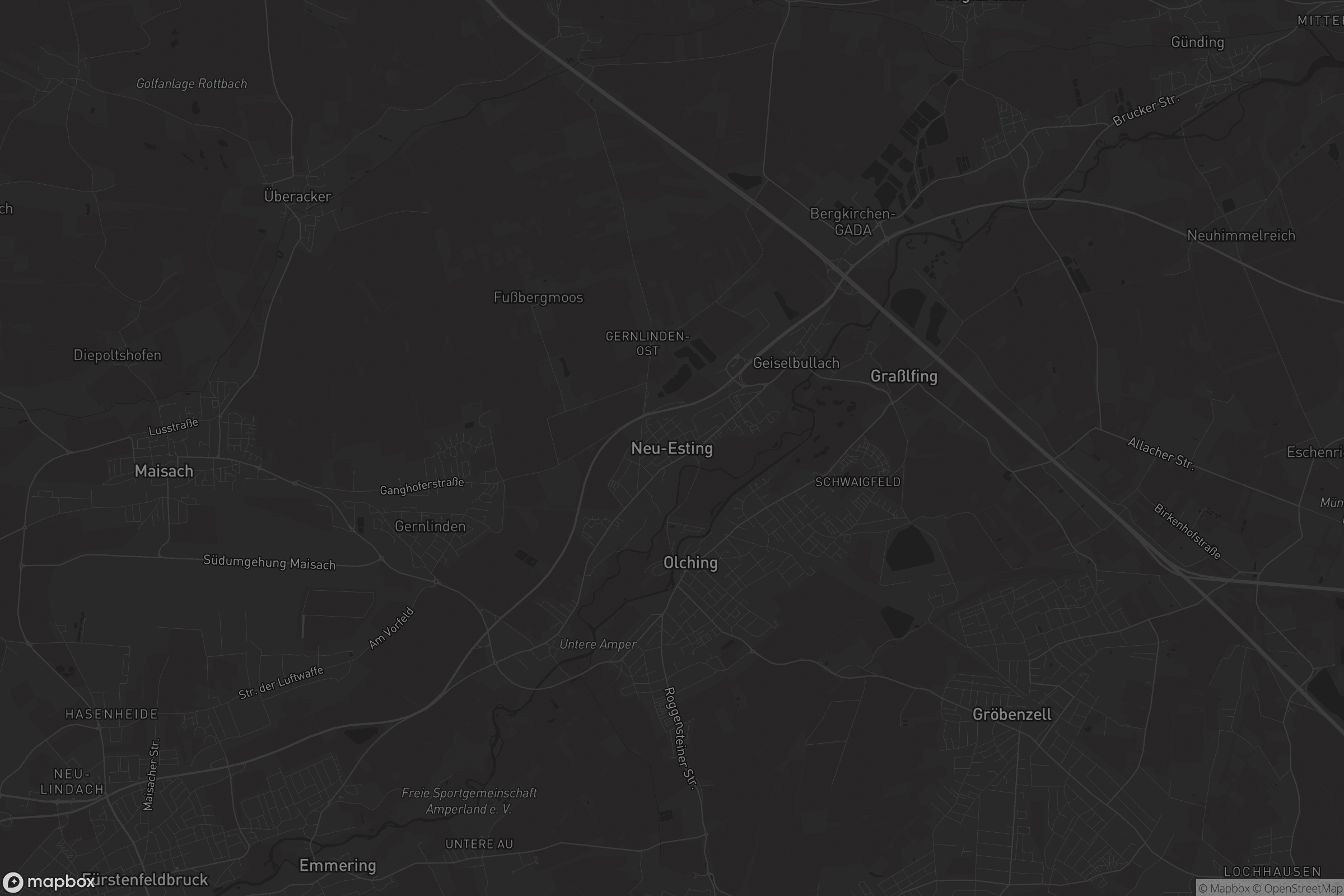 Karte von Neu-Esting