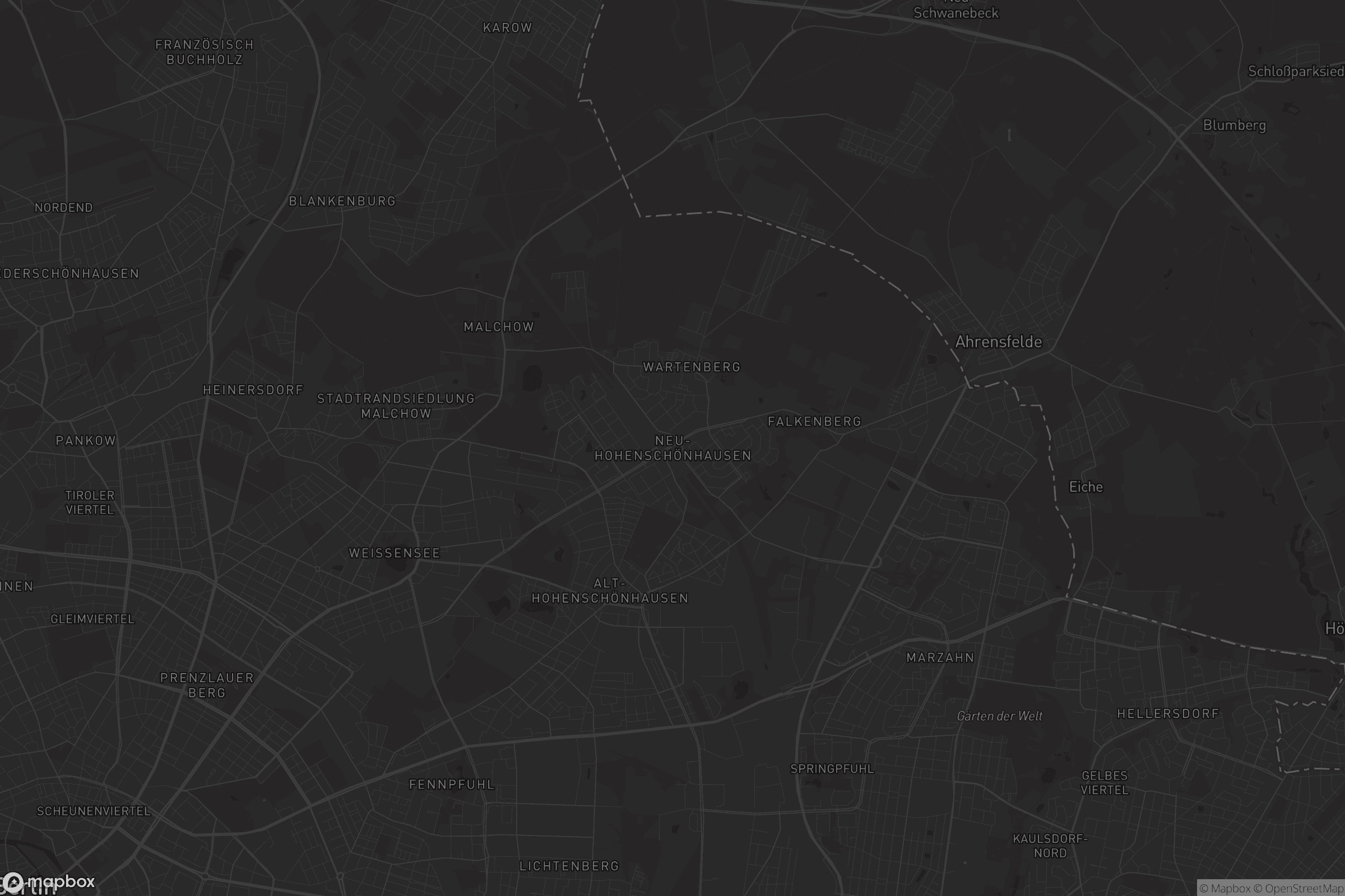 Karte von Neu-Hohenschönhausen