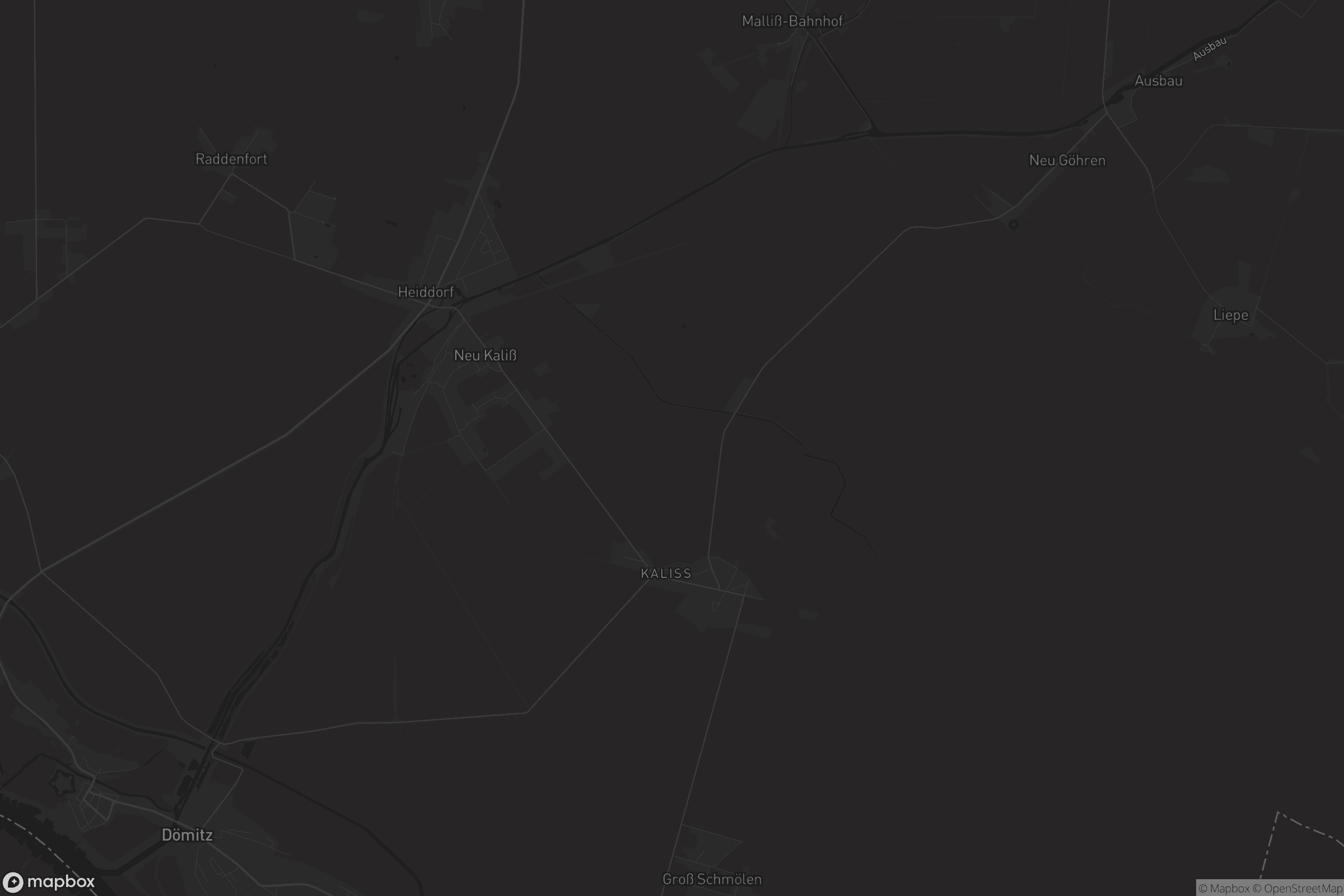 Karte von Neu Kaliß