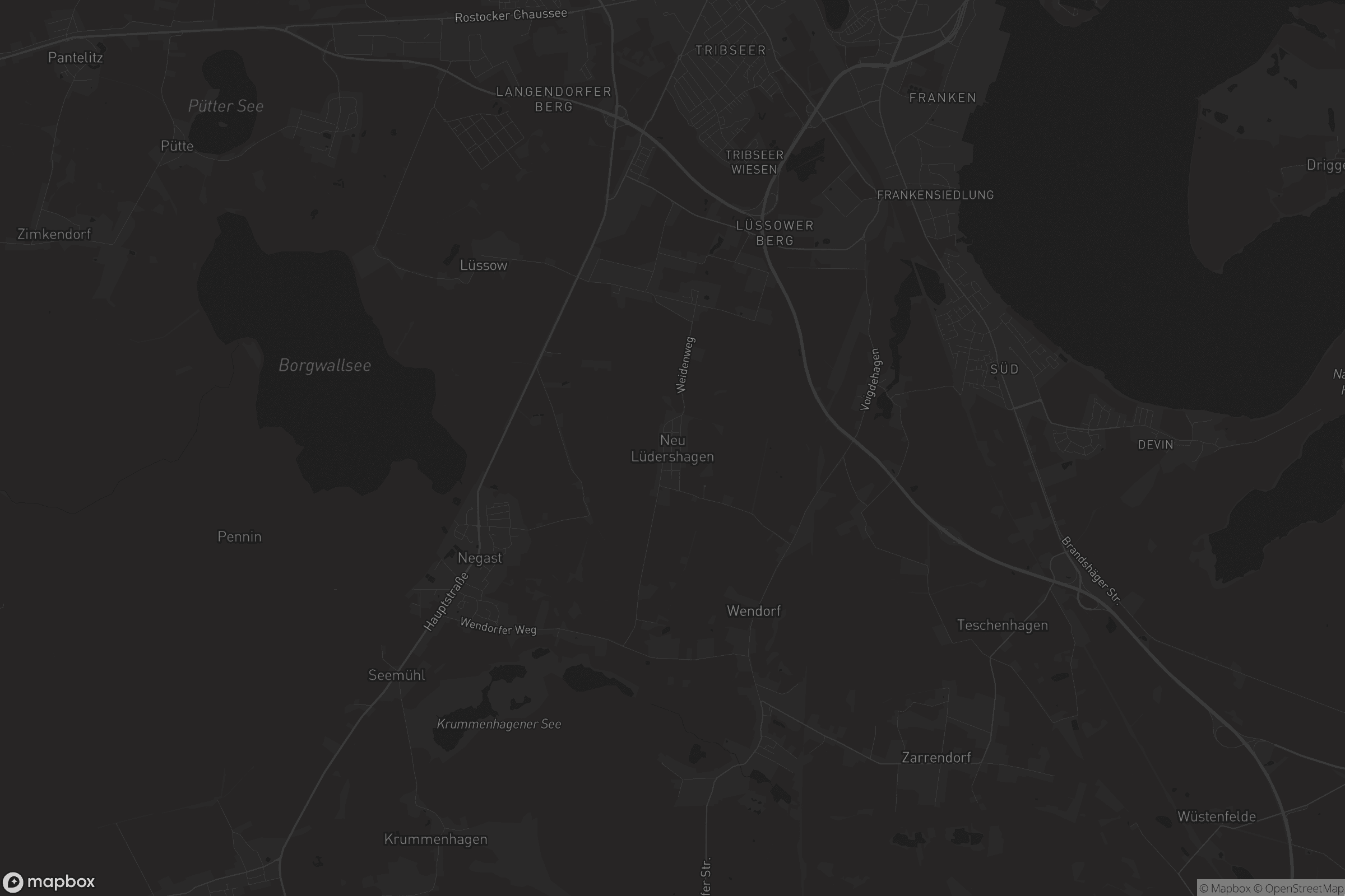 Karte von Neu Lüdershagen