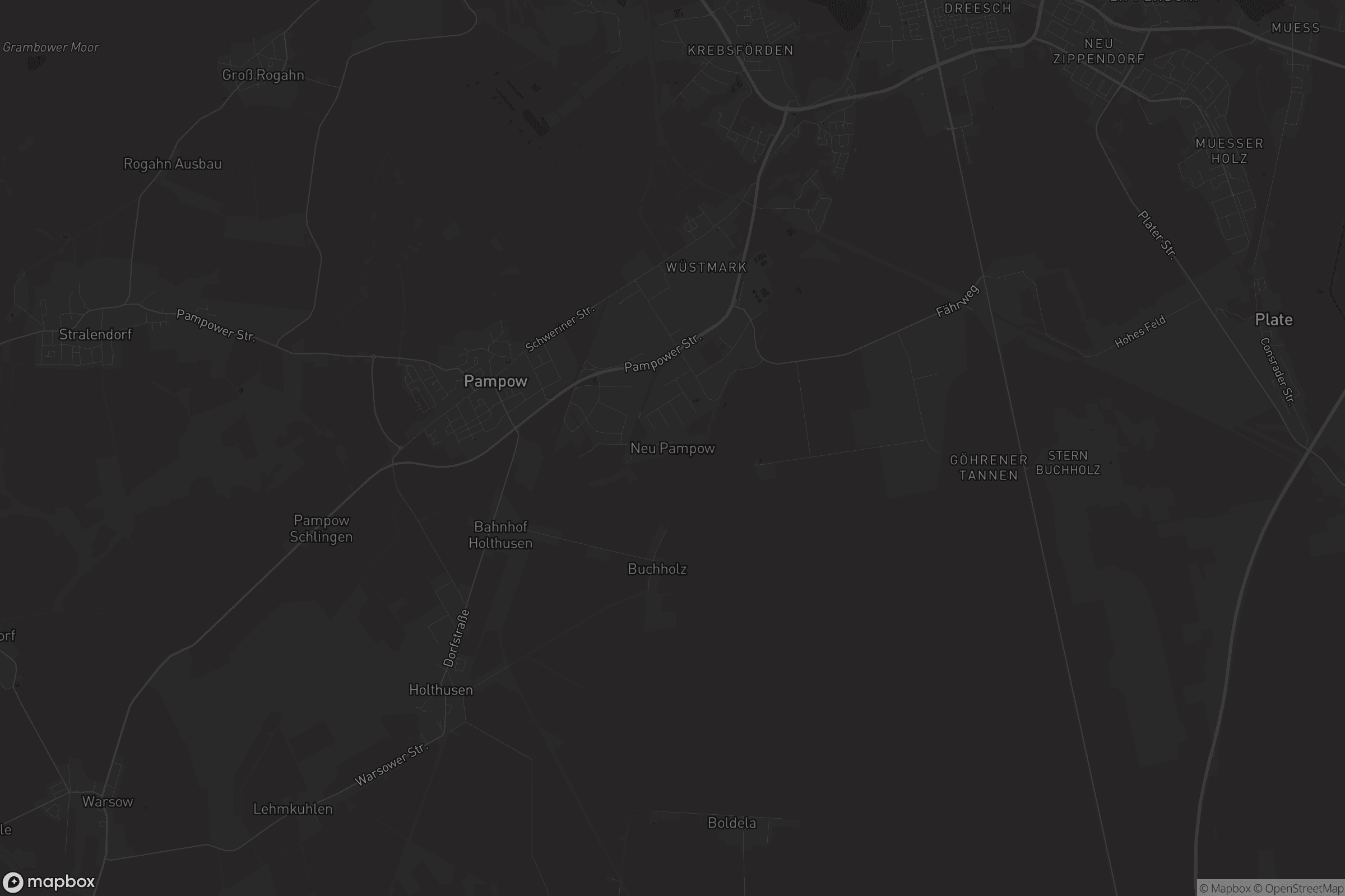 Karte von Neu Pampow