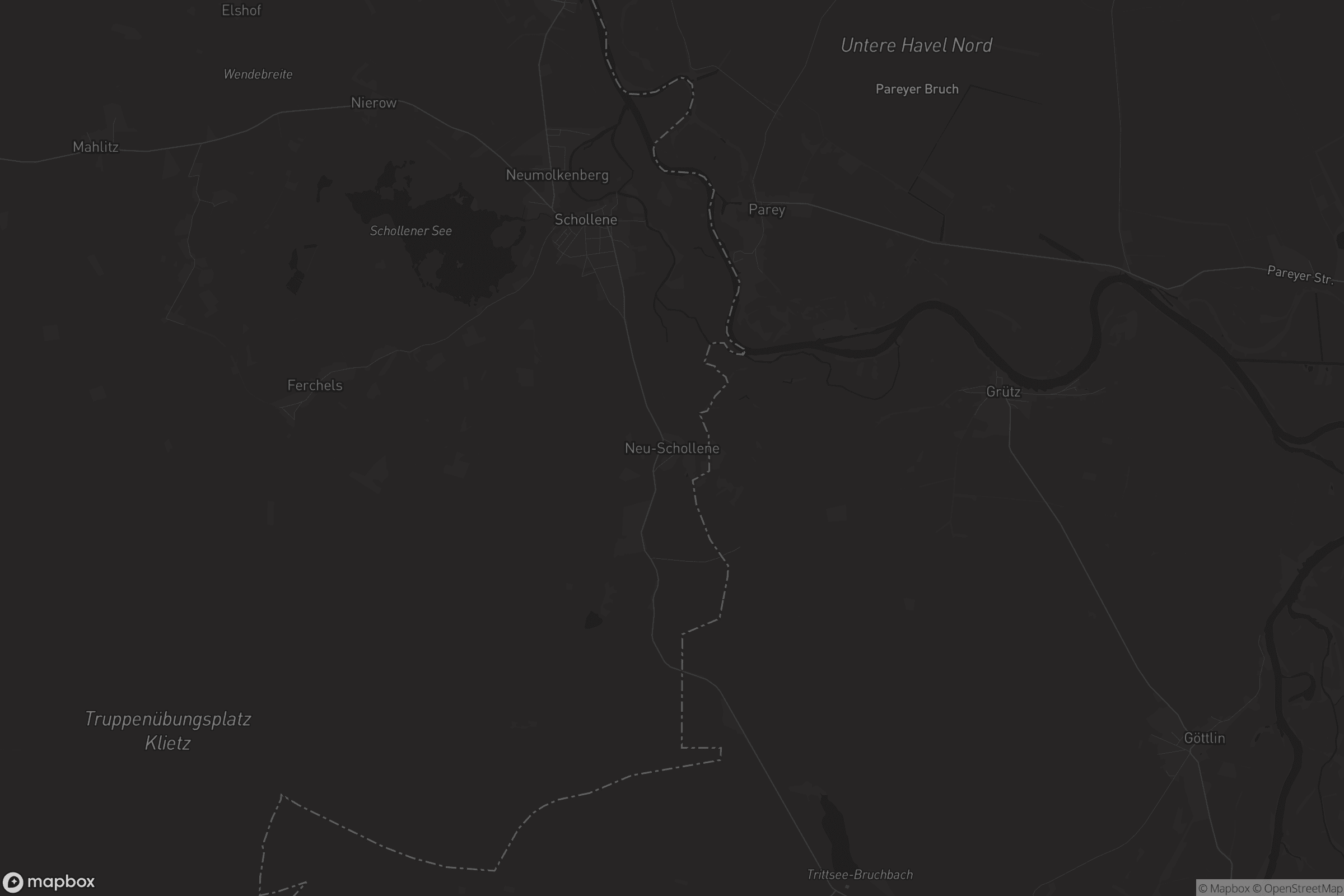 Karte von Neu-Schollene