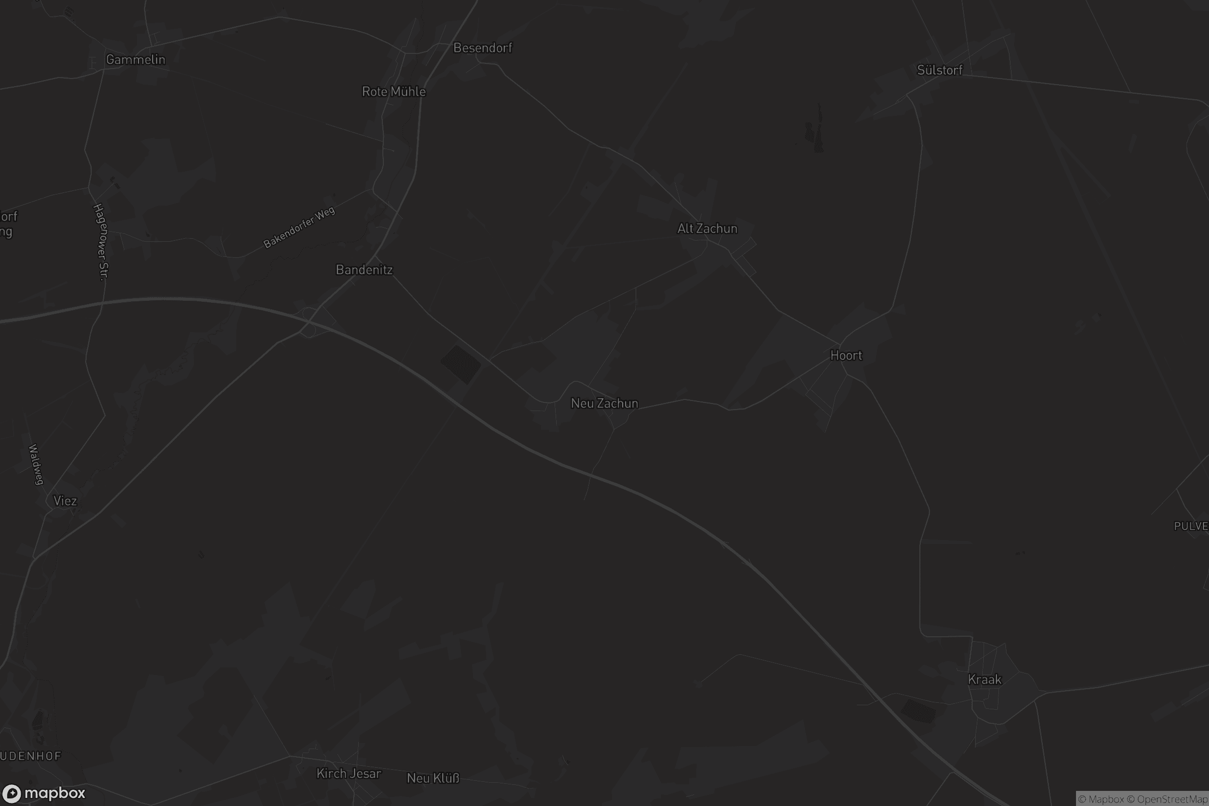 Karte von Neu Zachun