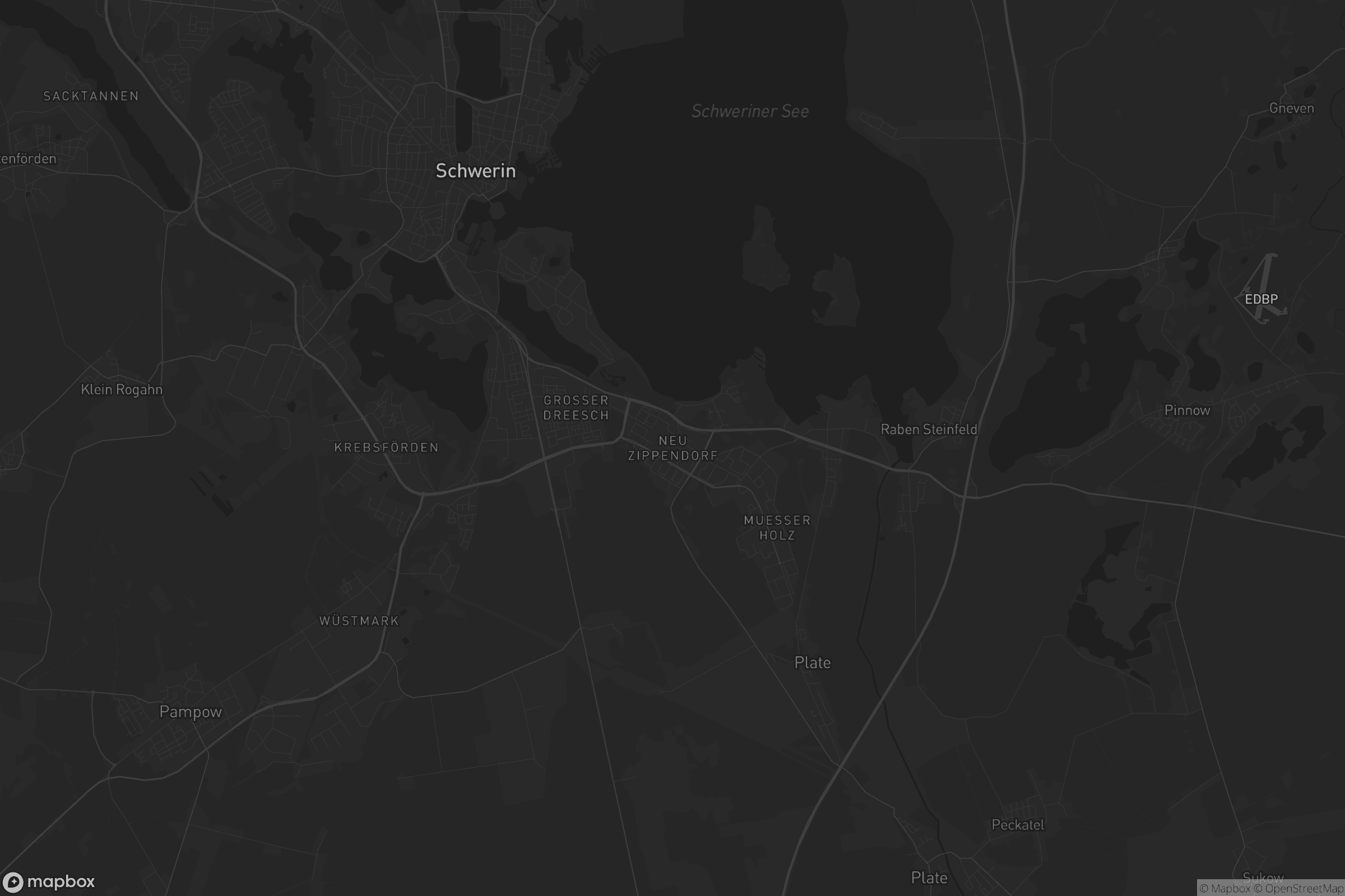 Karte von Neu Zippendorf