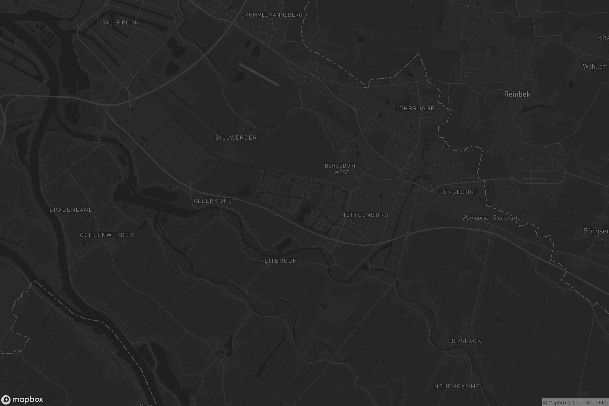 Karte von Neuallermöhe