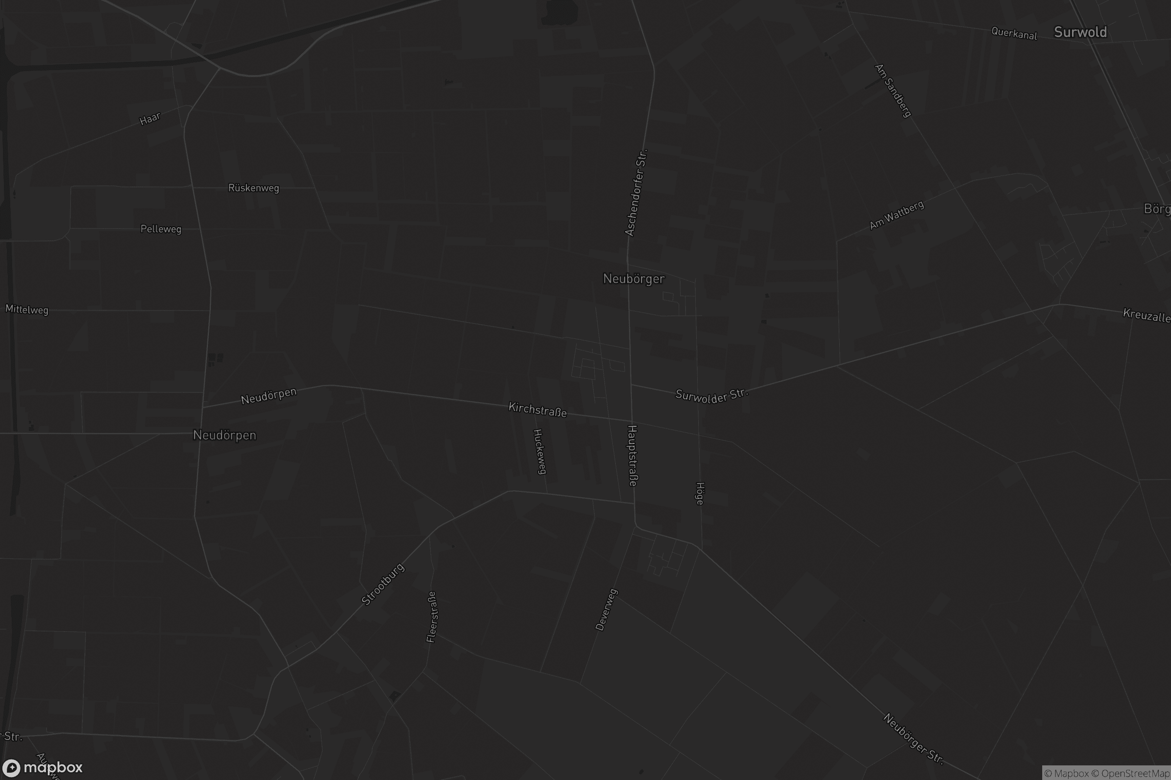 Karte von Neubörger